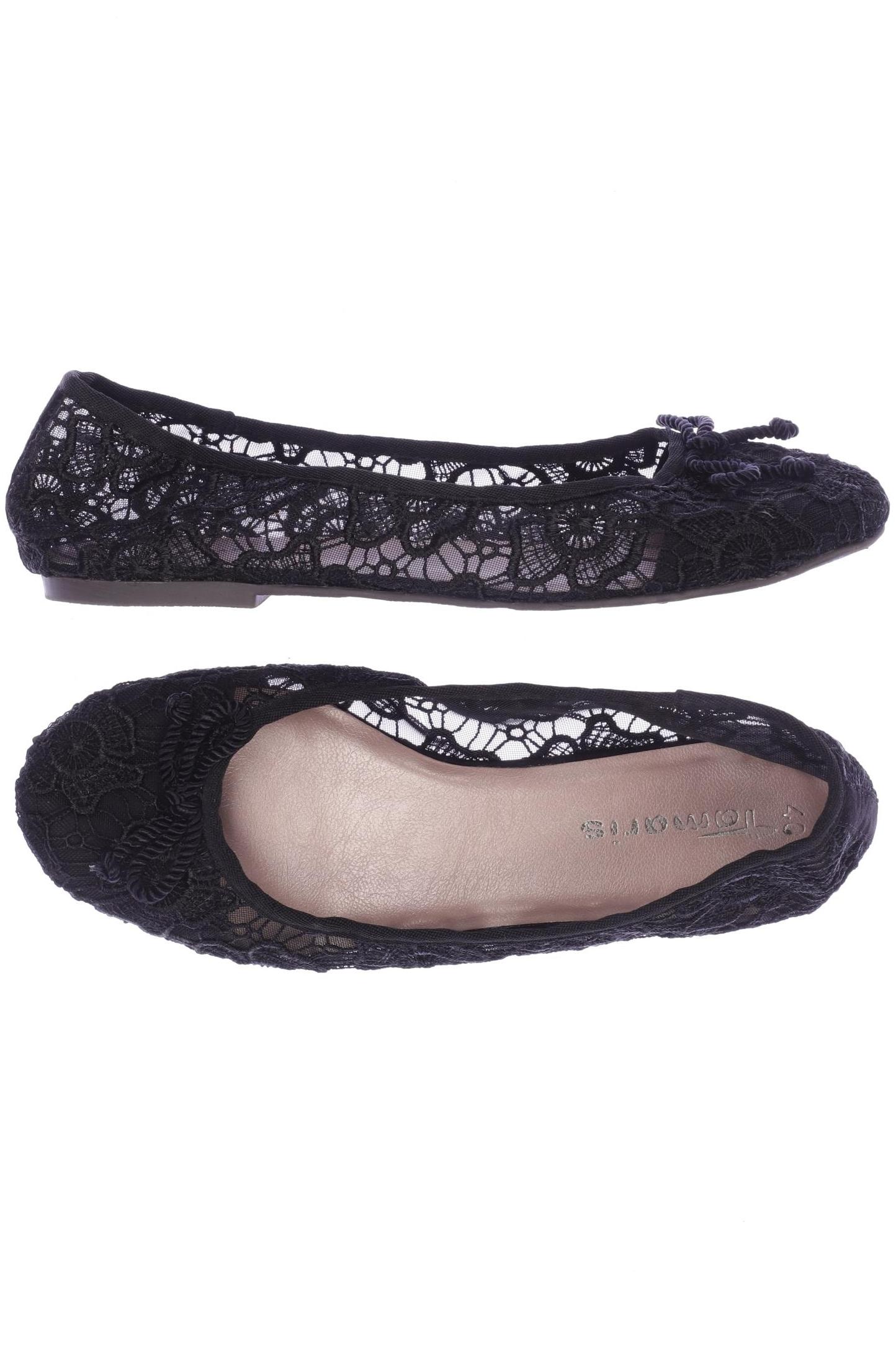 

Tamaris Damen Ballerinas, schwarz, Gr. 40