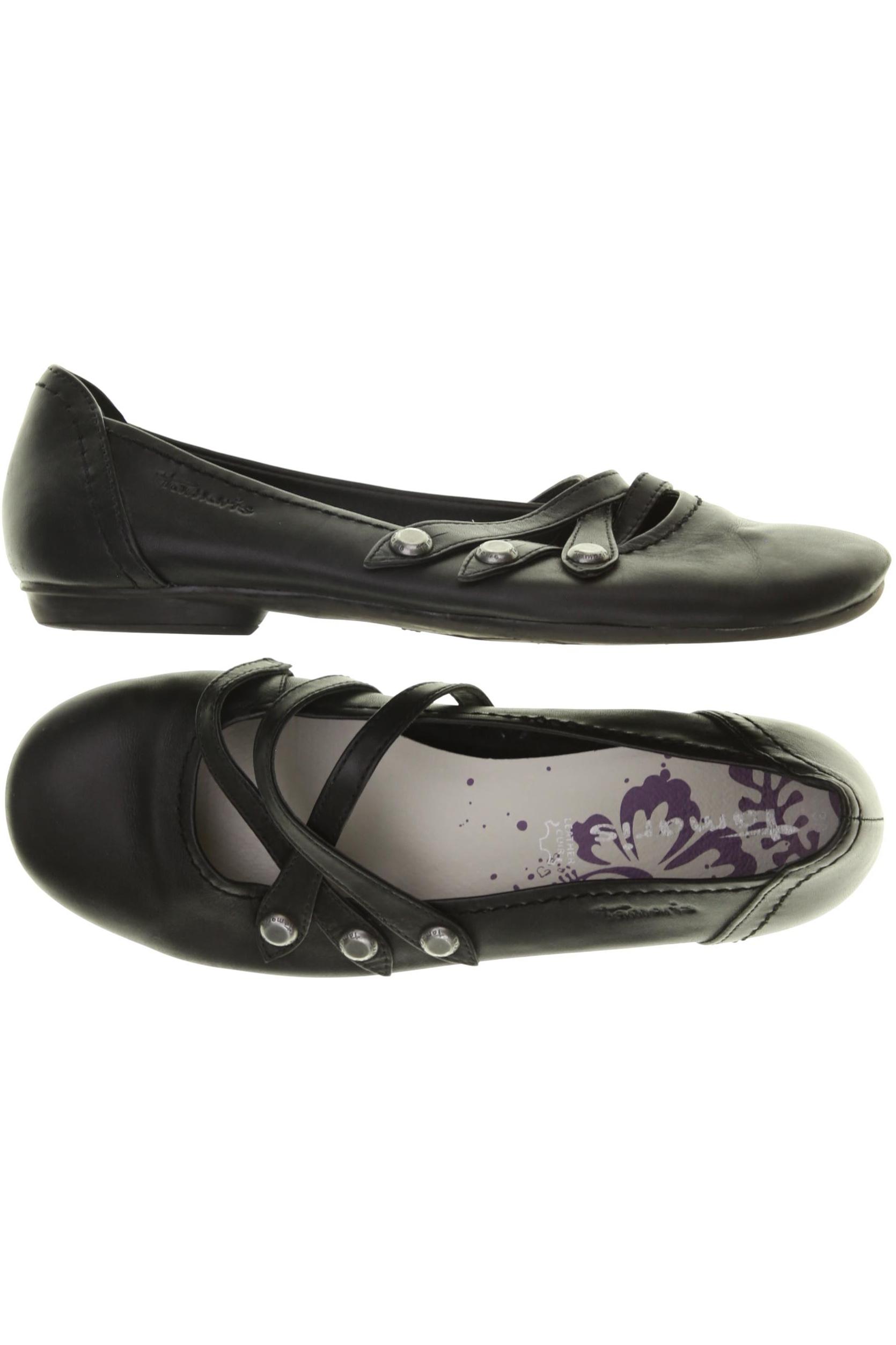 

Tamaris Damen Ballerinas, schwarz, Gr. 38