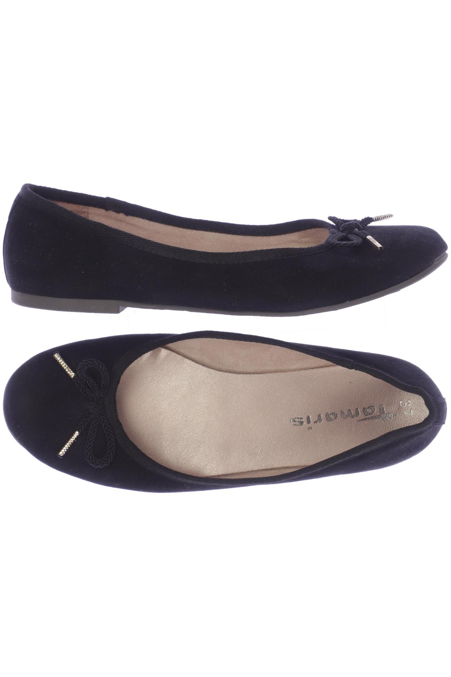 

Tamaris Damen Ballerinas, schwarz, Gr. 37