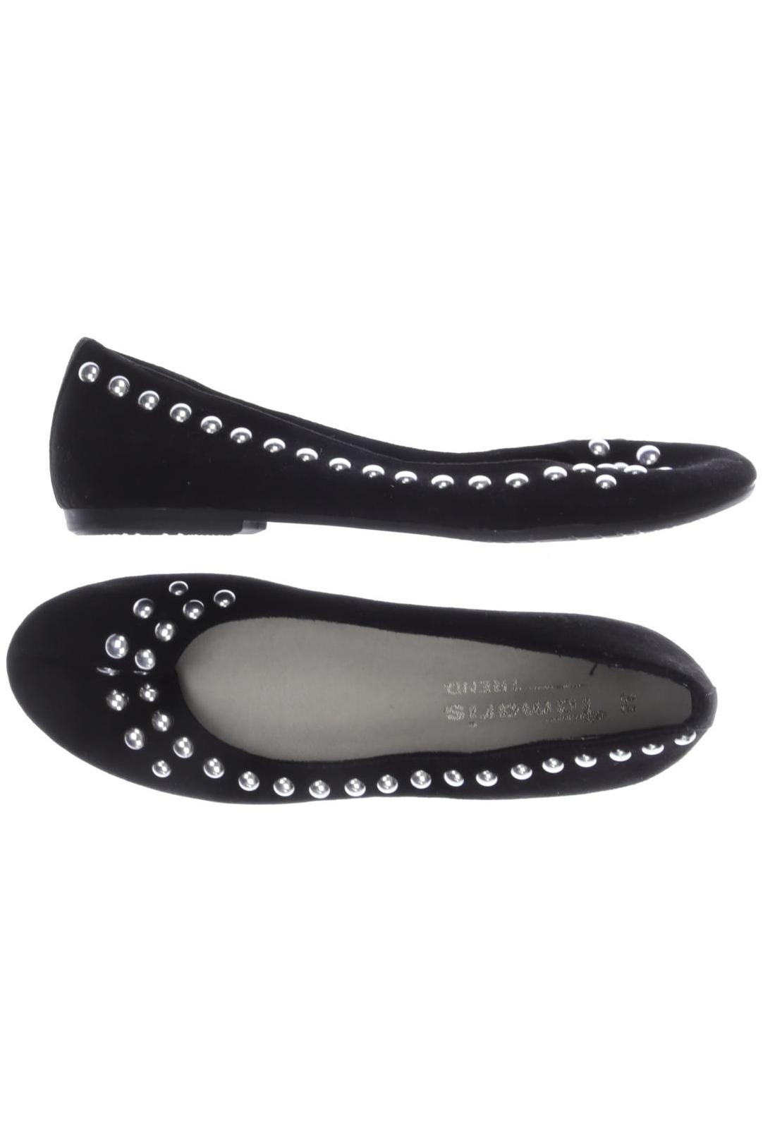 

Tamaris Damen Ballerinas, schwarz, Gr. 38