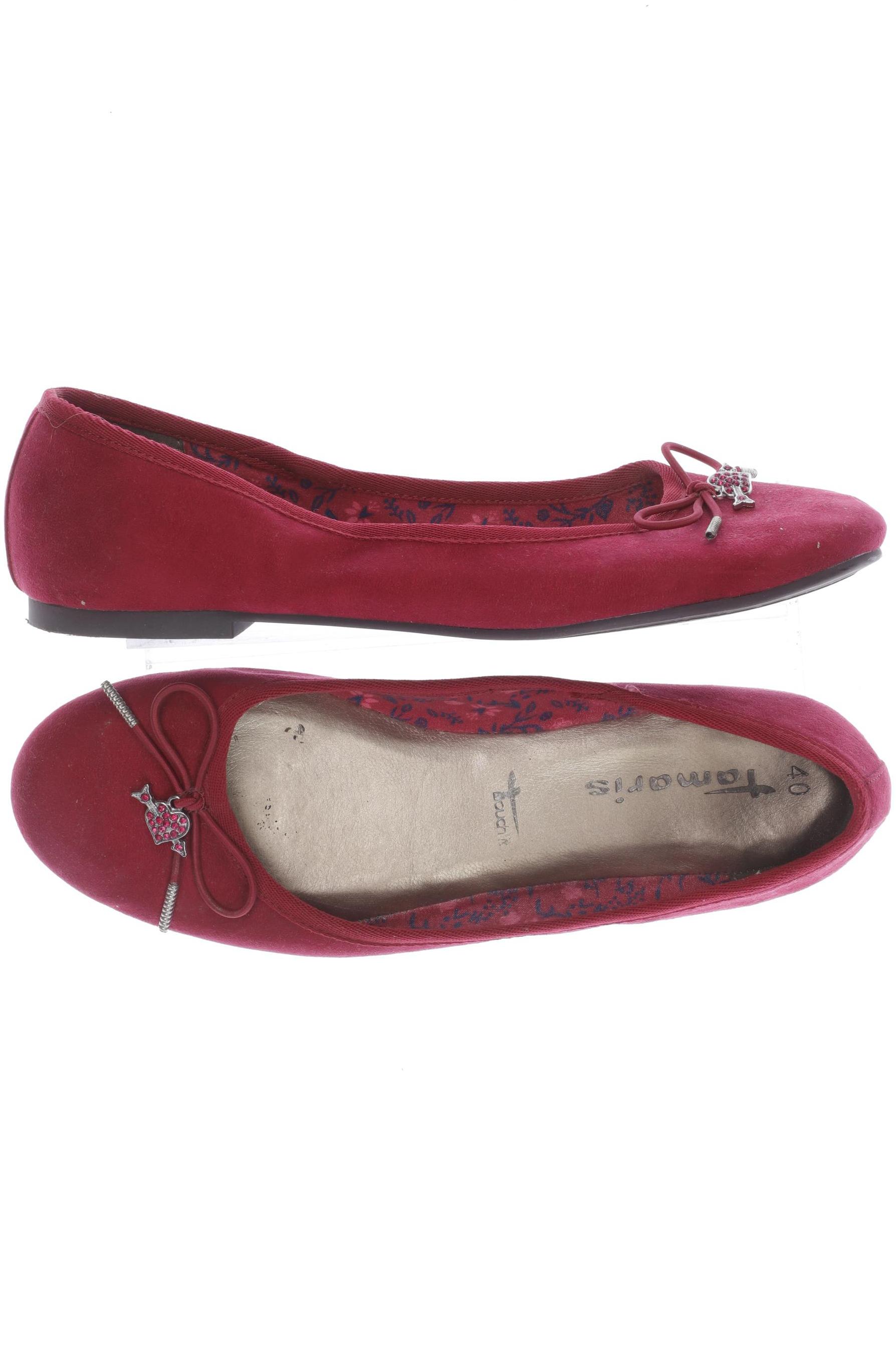 

Tamaris Damen Ballerinas, rot, Gr. 40