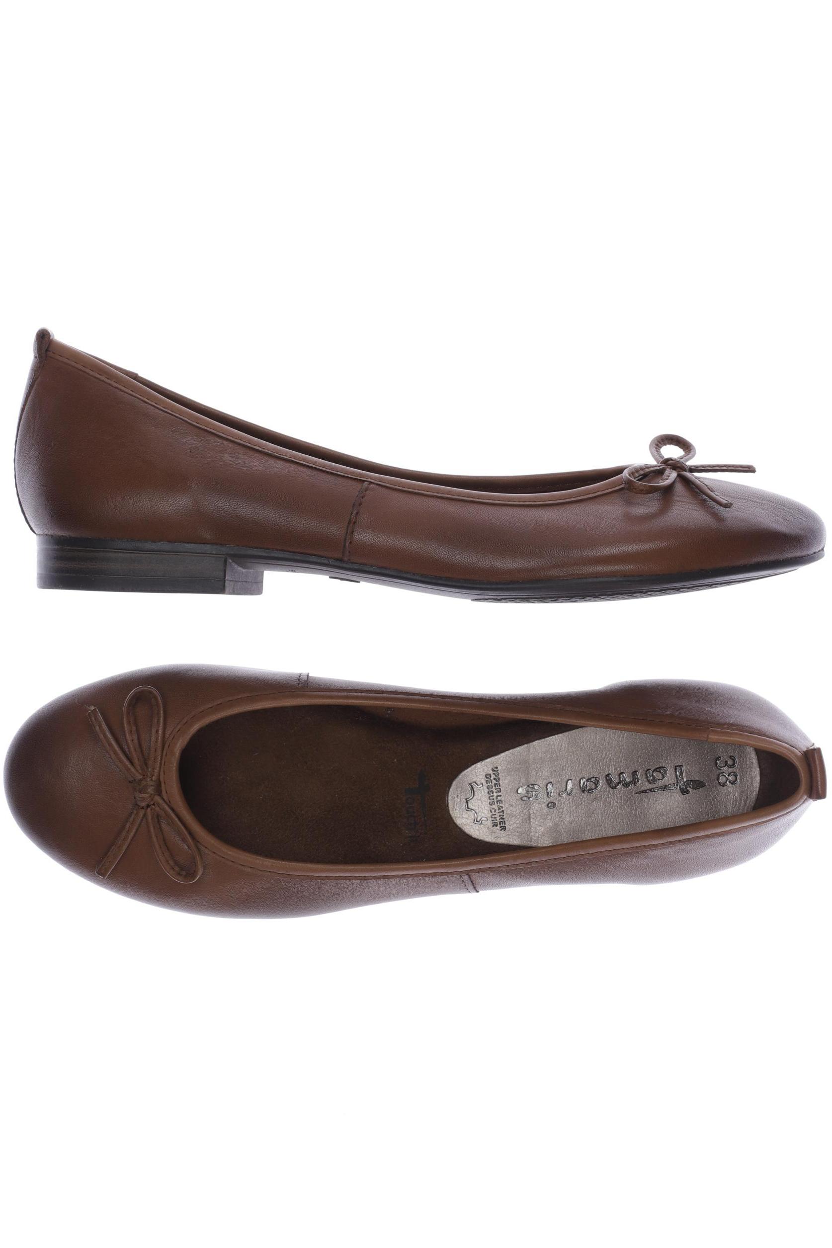 

Tamaris Damen Ballerinas, braun, Gr. 38