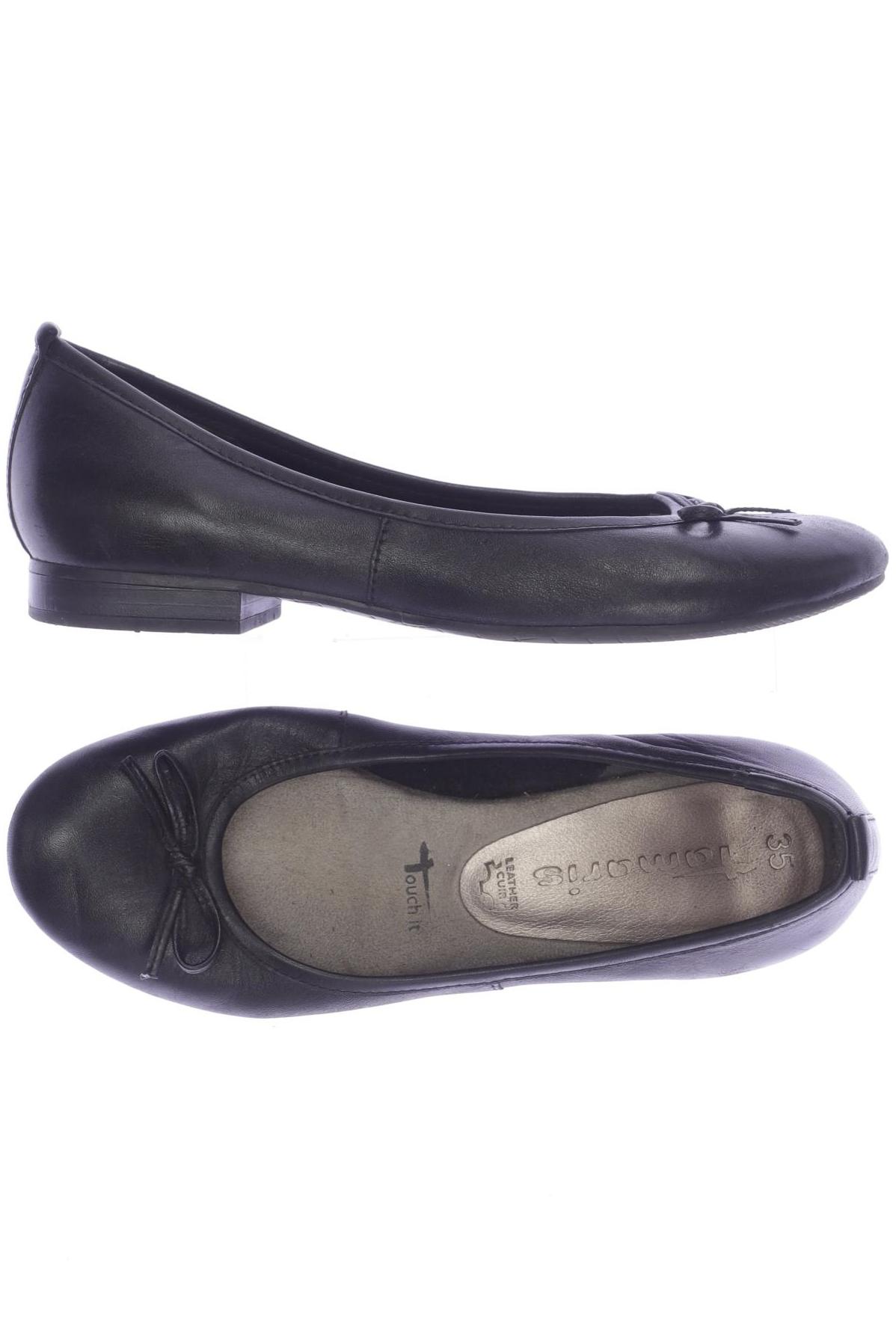 

Tamaris Damen Ballerinas, schwarz, Gr. 35