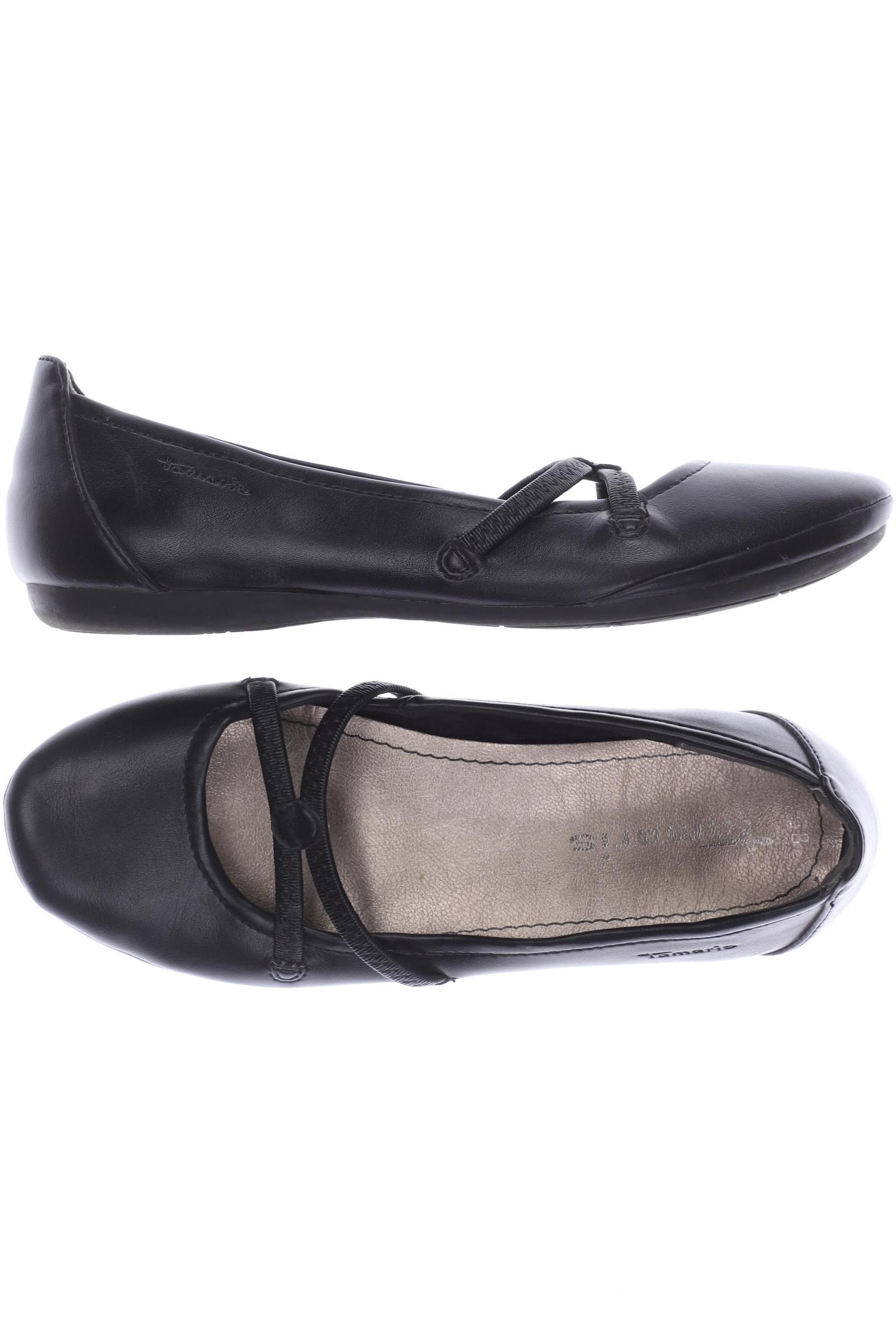 

Tamaris Damen Ballerinas, schwarz, Gr. 38