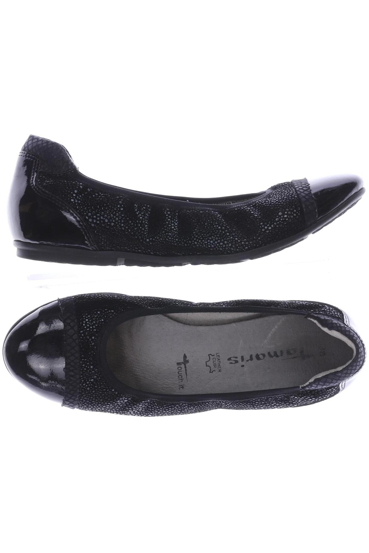 

Tamaris Damen Ballerinas, schwarz