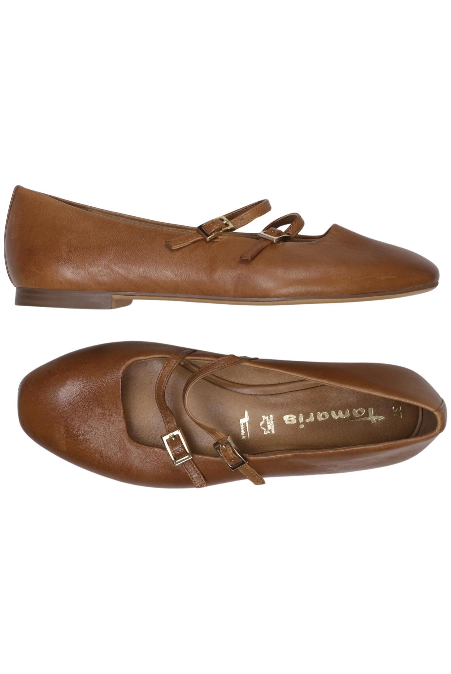 

Tamaris Damen Ballerinas, braun, Gr. 37