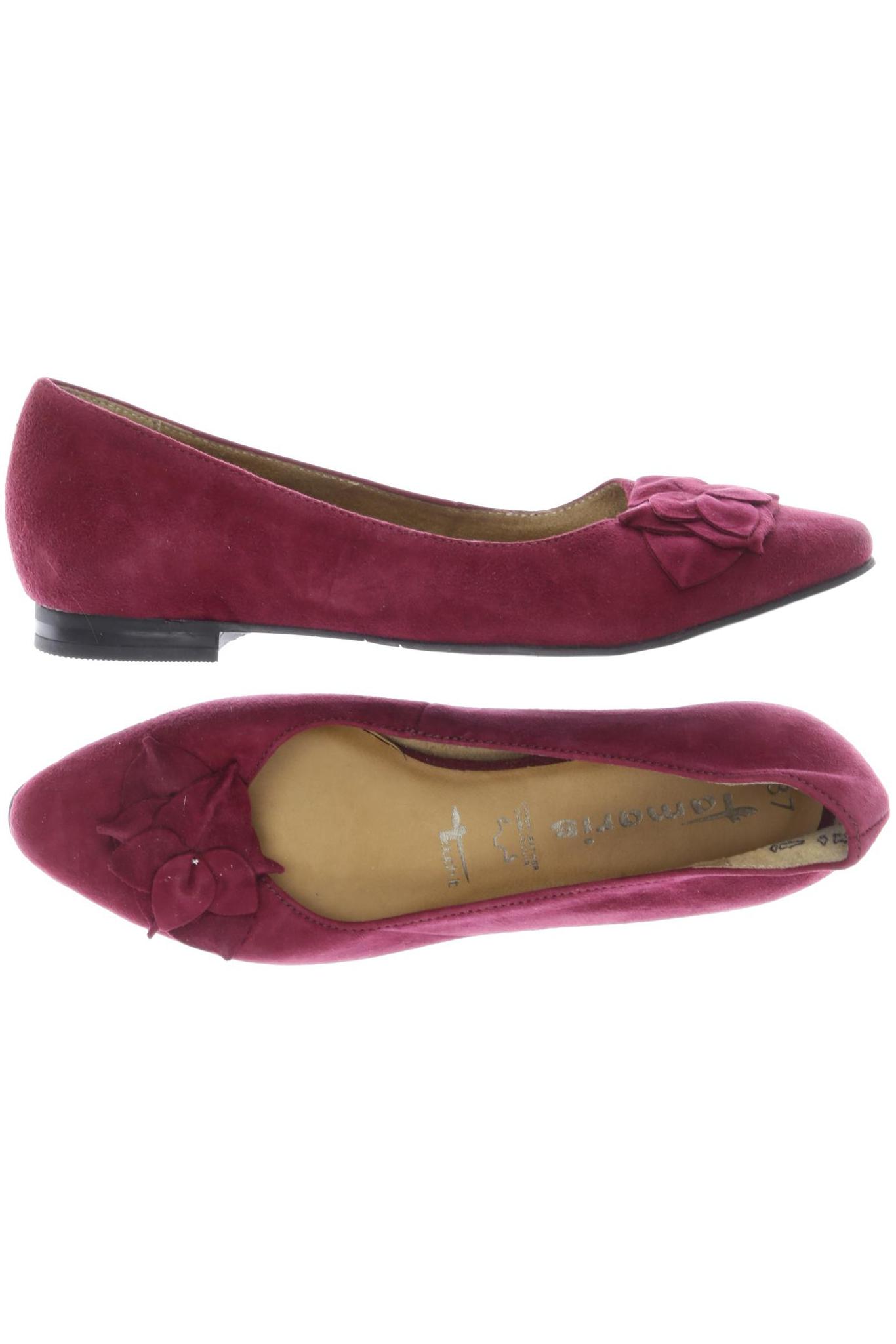 

Tamaris Damen Ballerinas, bordeaux, Gr. 37