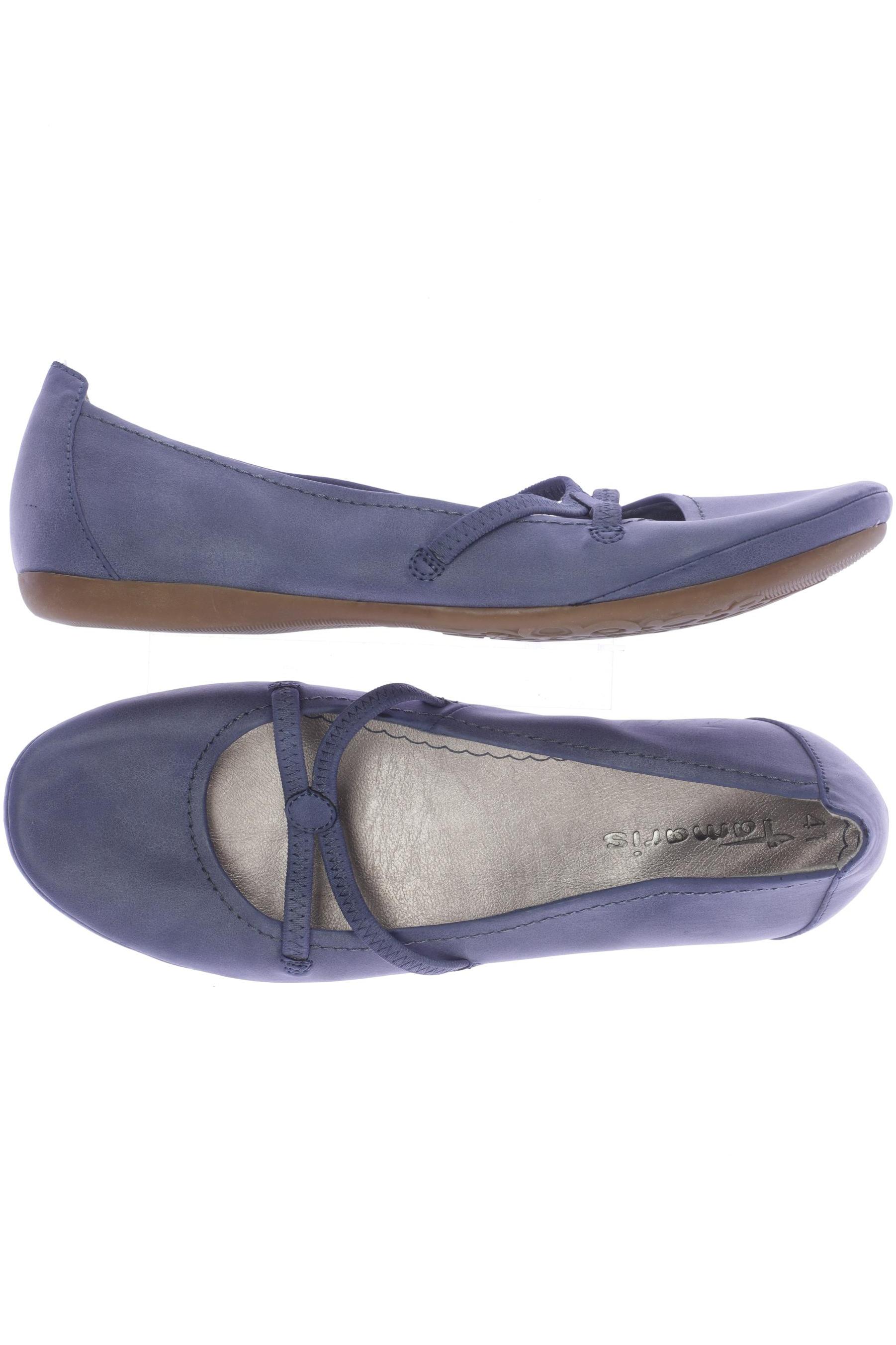 

Tamaris Damen Ballerinas, blau, Gr. 41