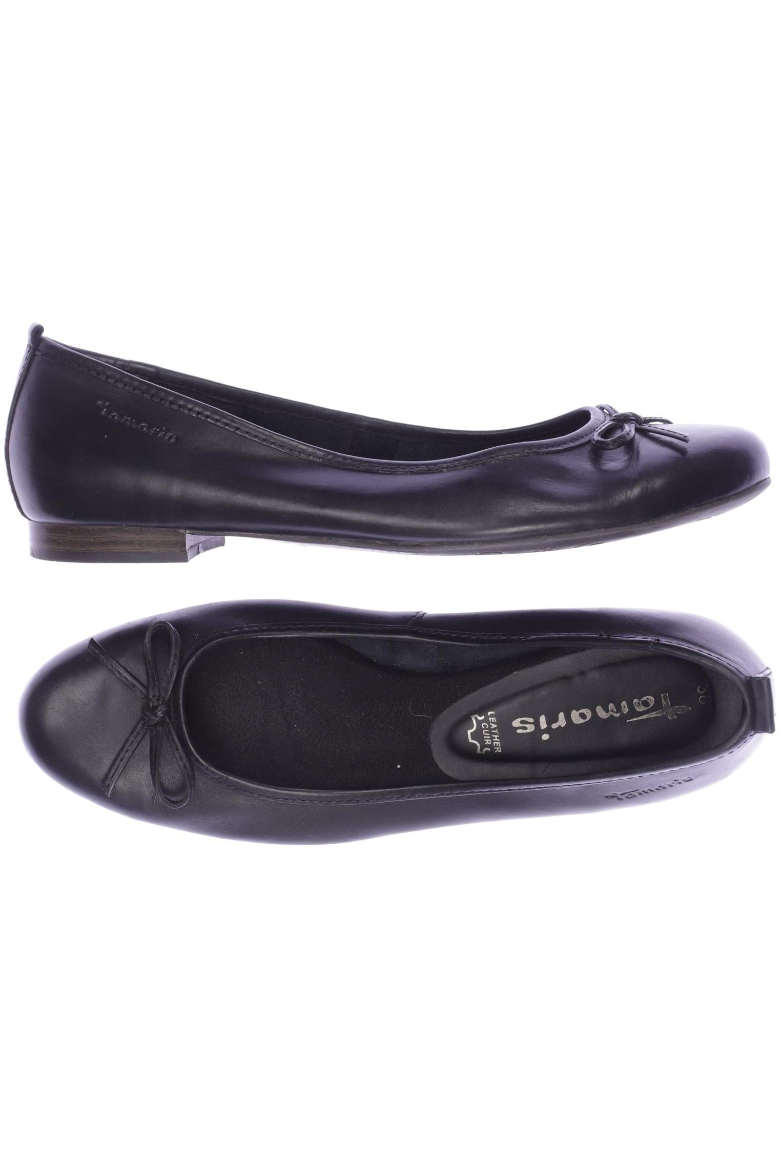 

Tamaris Damen Ballerinas, schwarz, Gr. 38