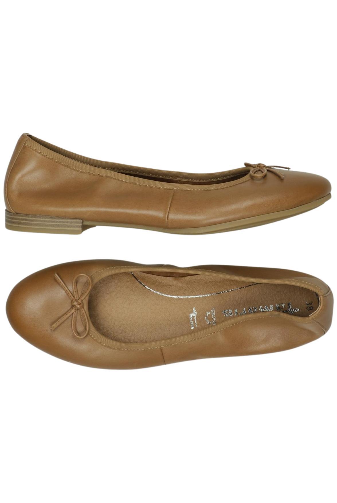 

Tamaris Damen Ballerinas, braun, Gr. 38