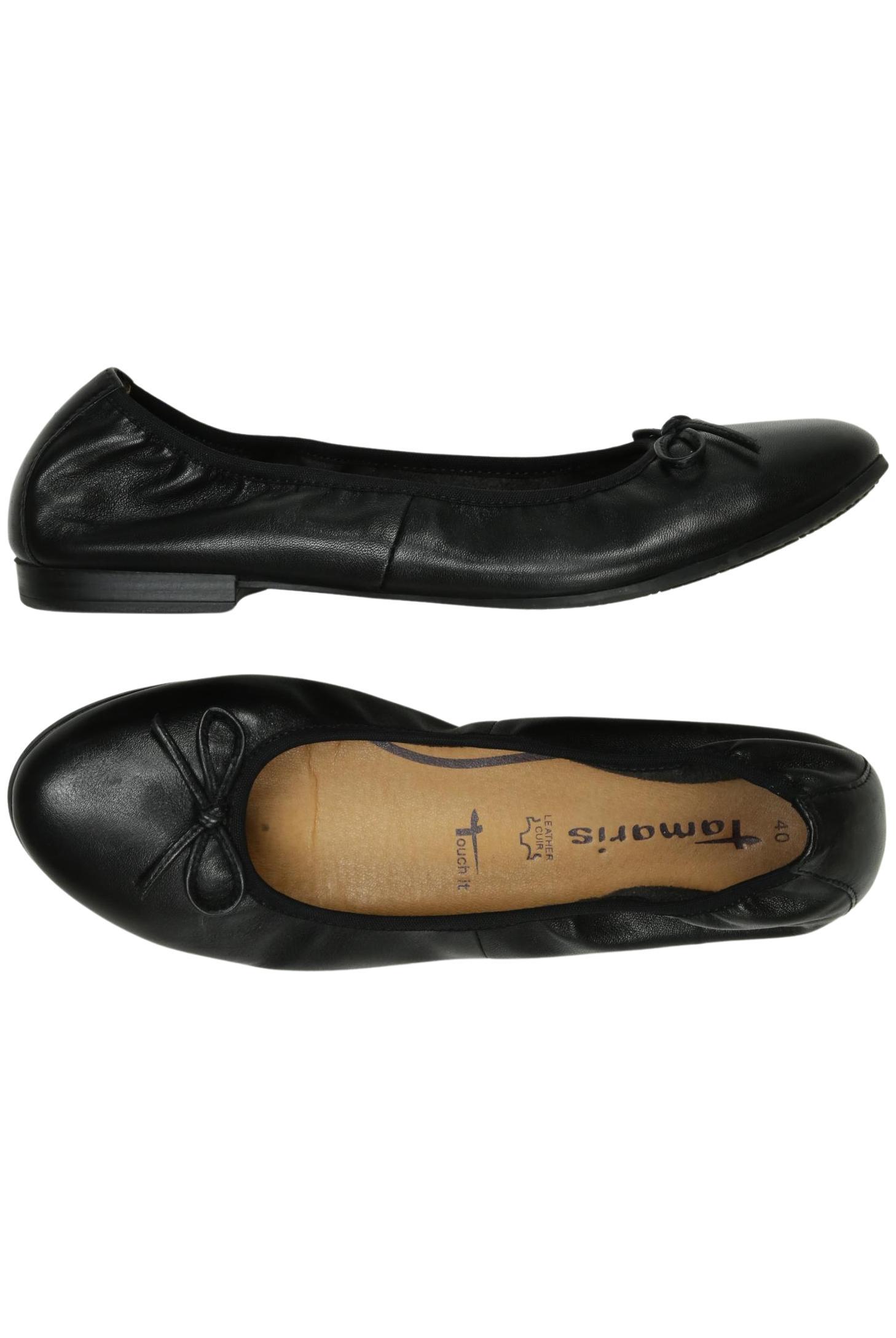 

Tamaris Damen Ballerinas, schwarz, Gr. 40