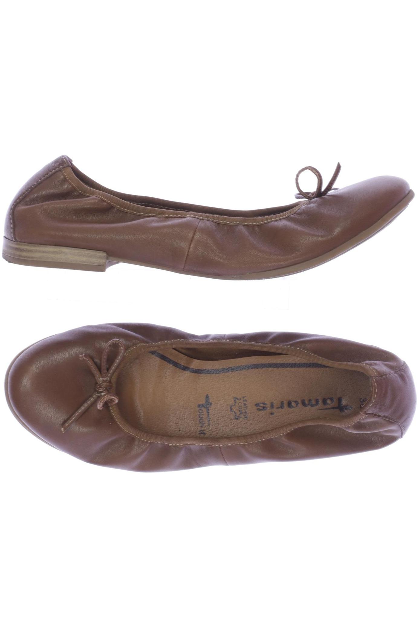 

Tamaris Damen Ballerinas, braun, Gr. 38