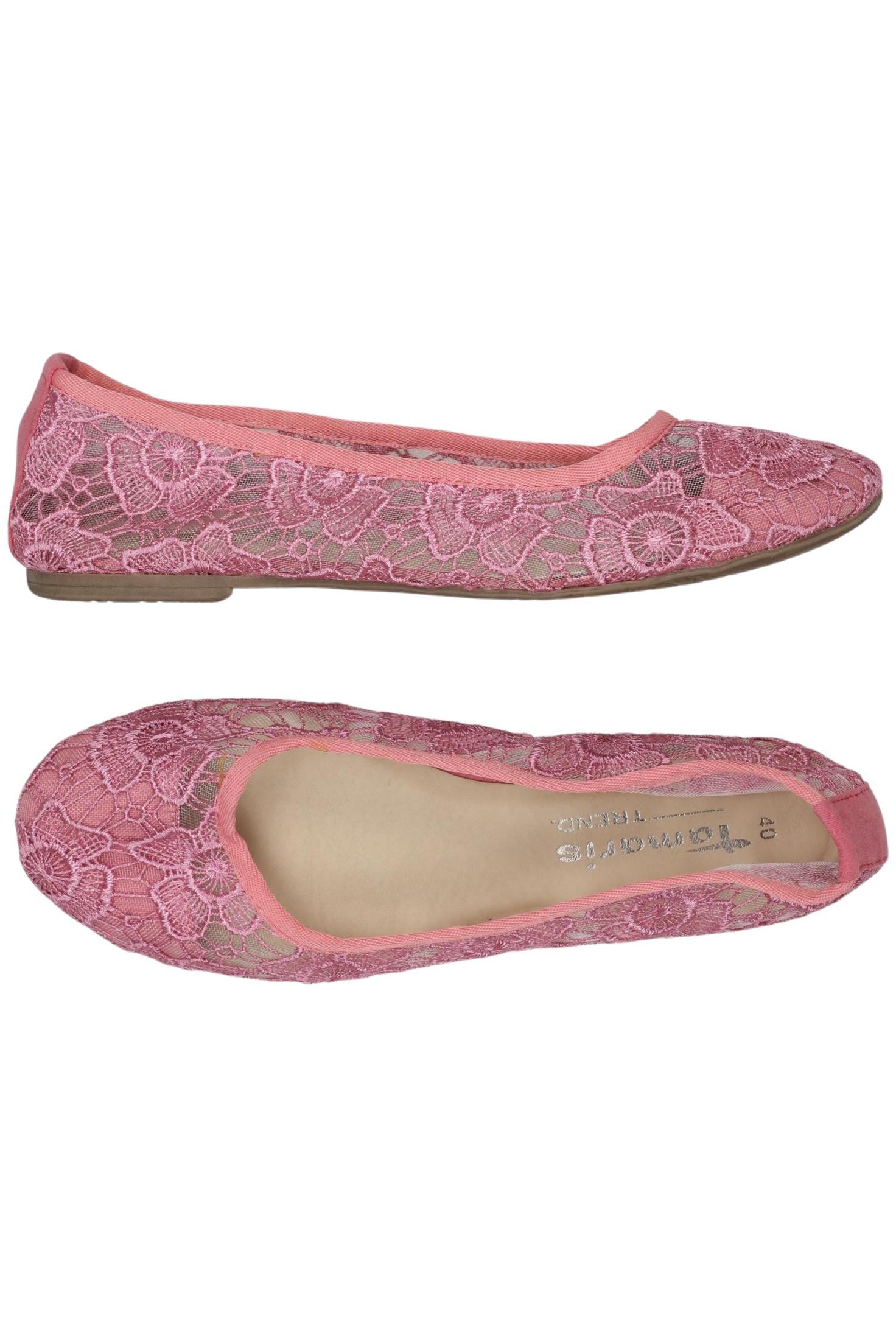 

Tamaris Damen Ballerinas, pink, Gr. 40