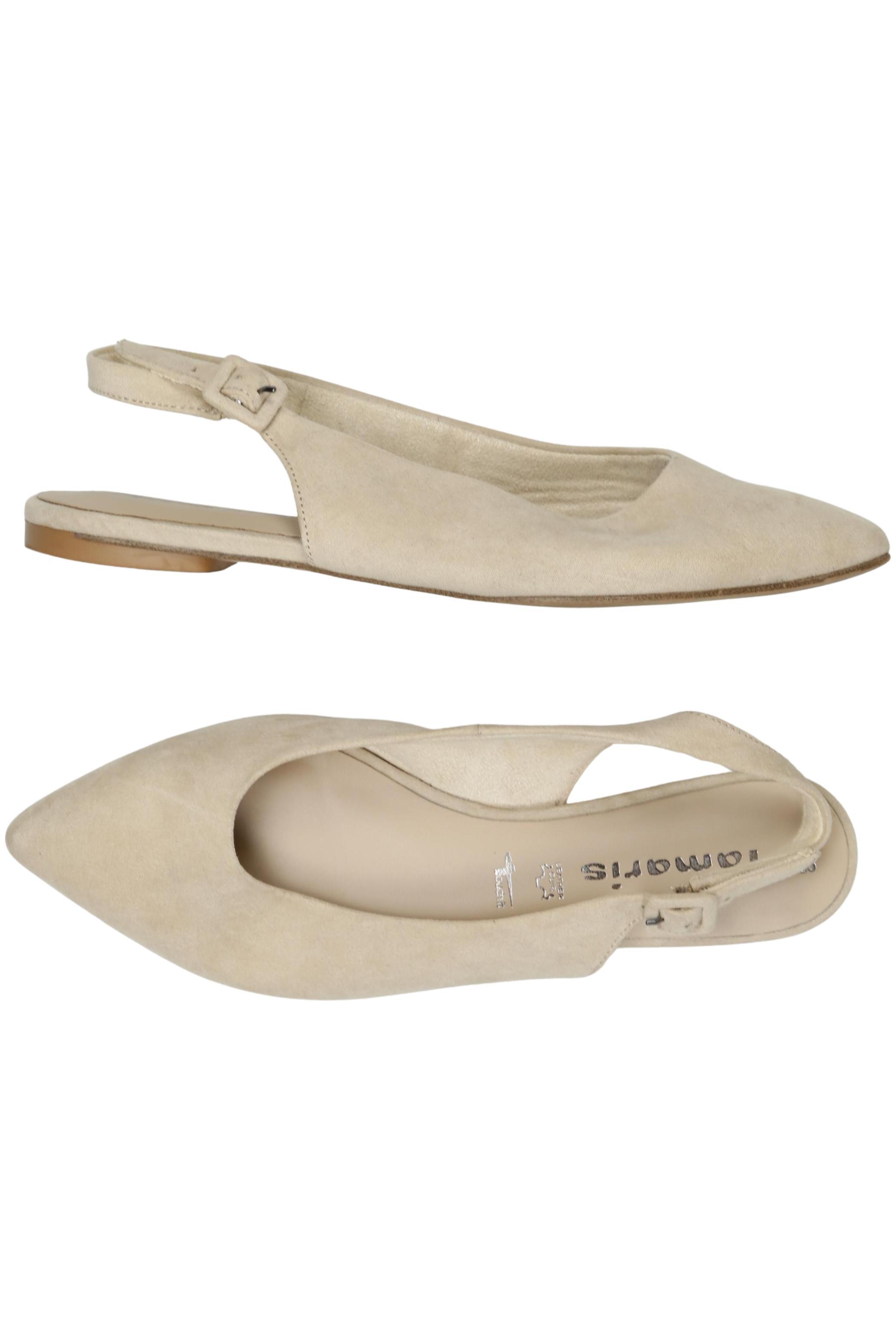 

Tamaris Damen Ballerinas, beige, Gr. 38