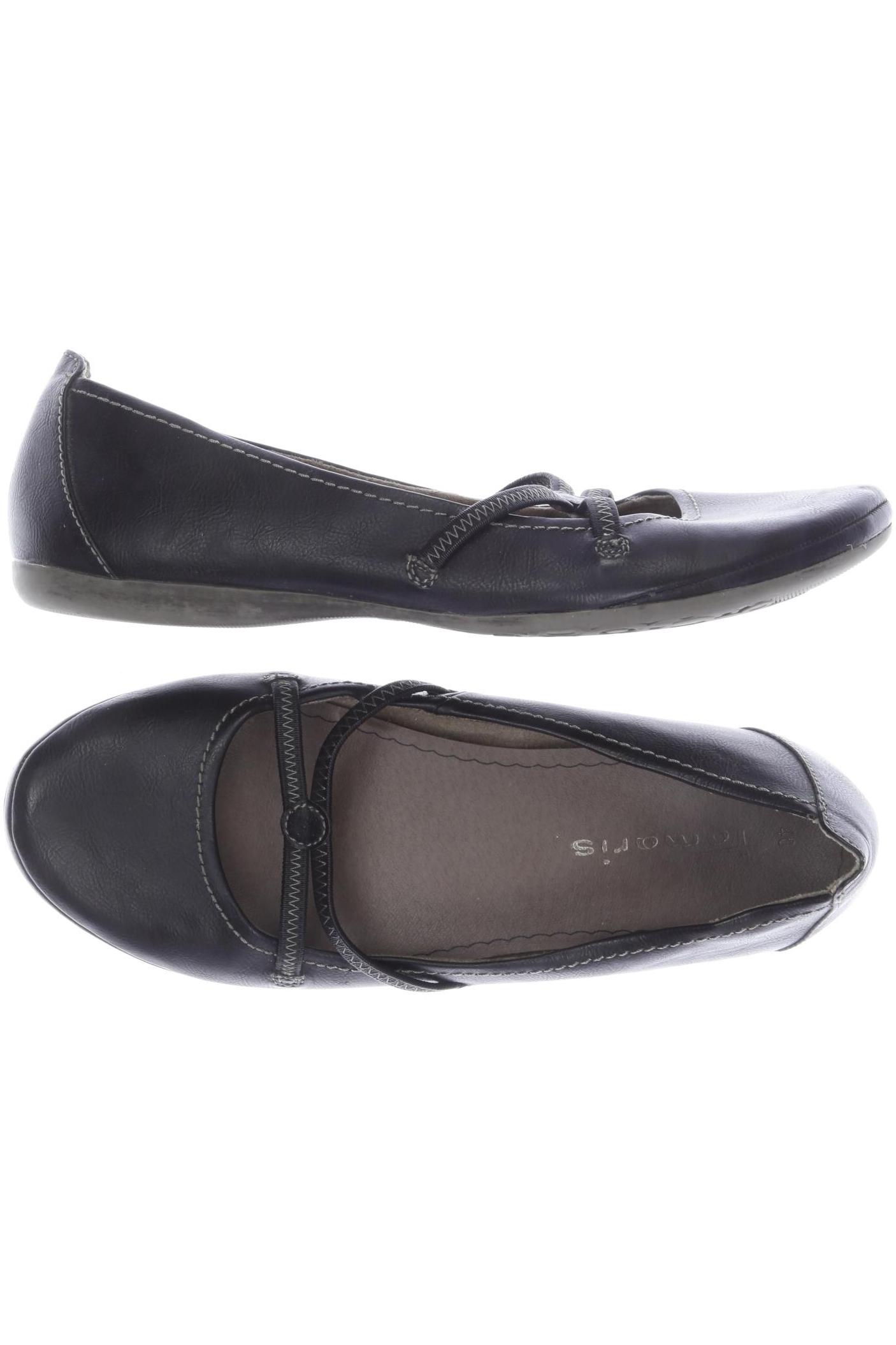 

Tamaris Damen Ballerinas, schwarz, Gr. 40