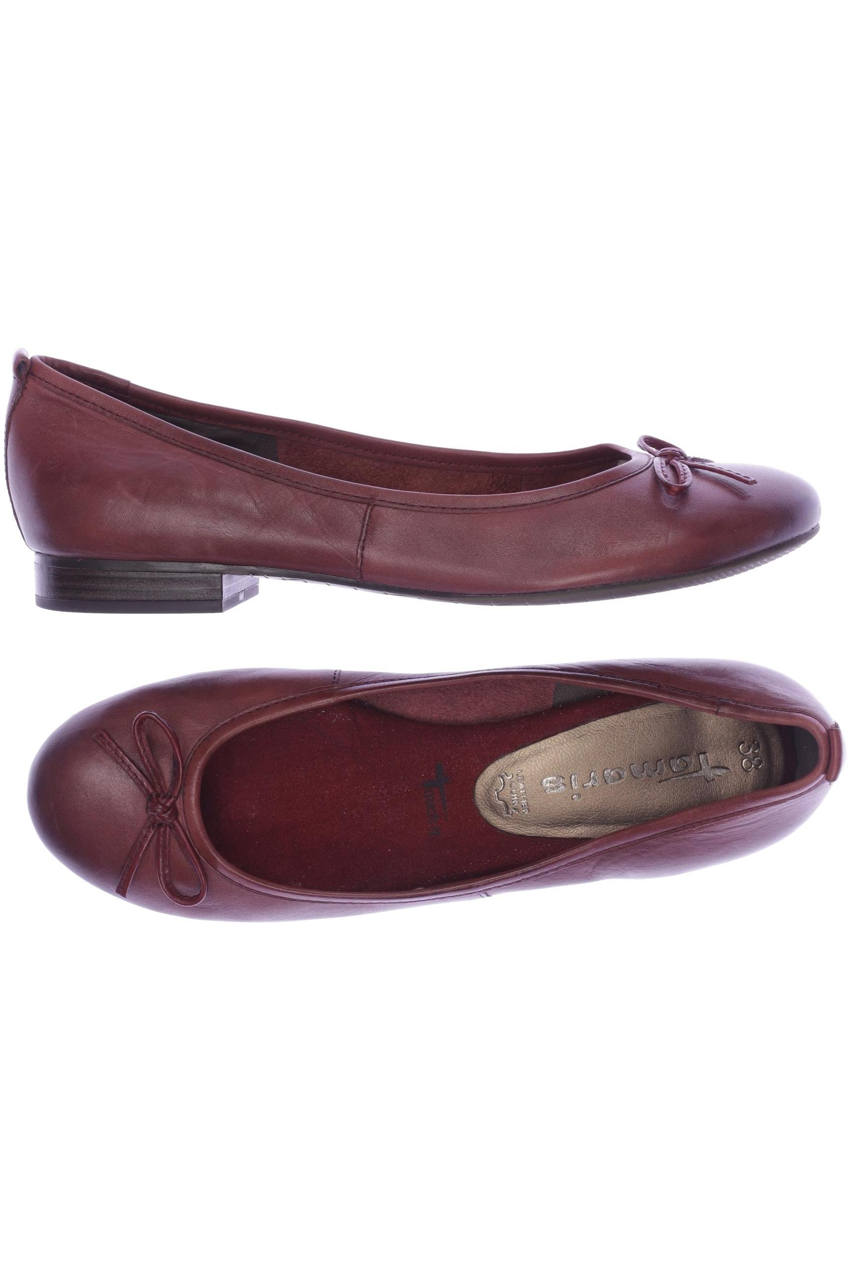 

Tamaris Damen Ballerinas, bordeaux, Gr. 38