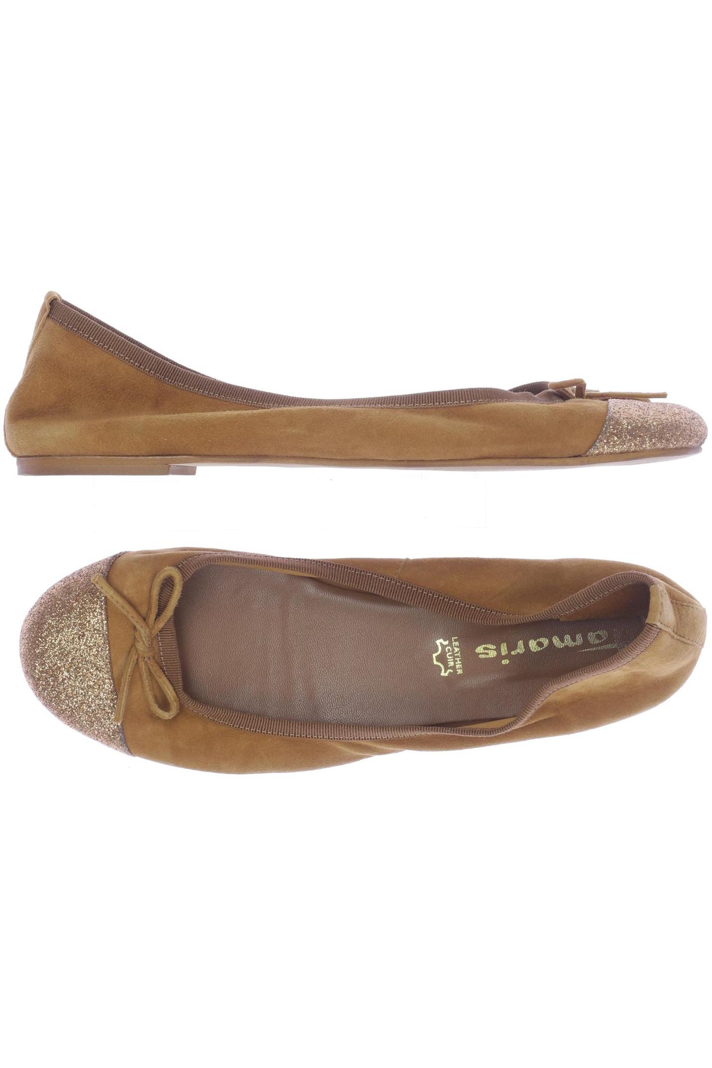 

Tamaris Damen Ballerinas, braun, Gr. 38