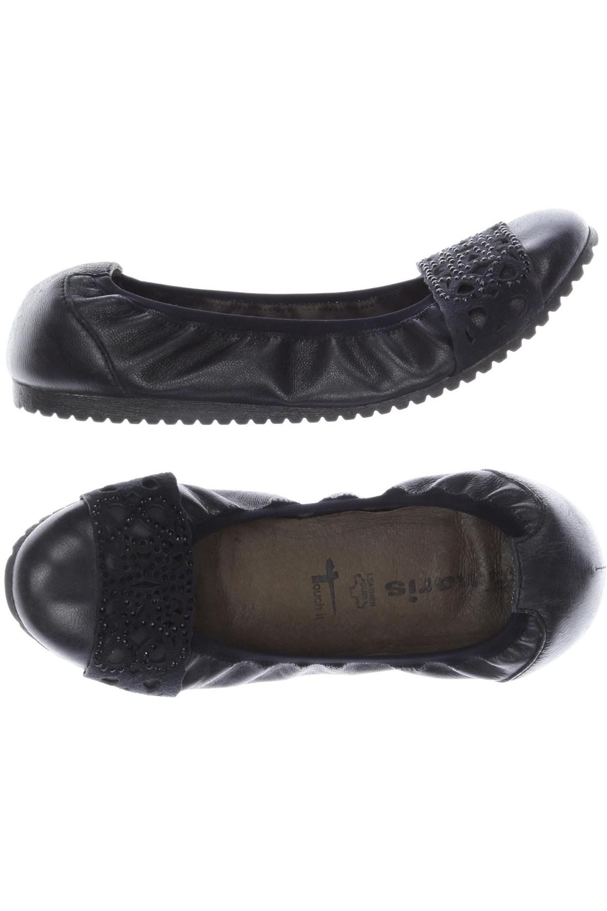 

Tamaris Damen Ballerinas, schwarz, Gr. 38