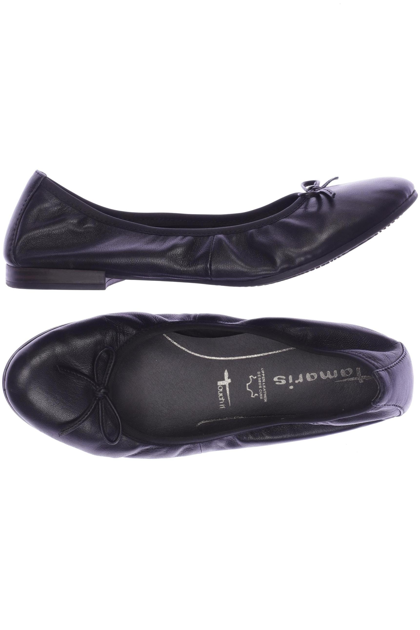 

Tamaris Damen Ballerinas, schwarz, Gr. 39