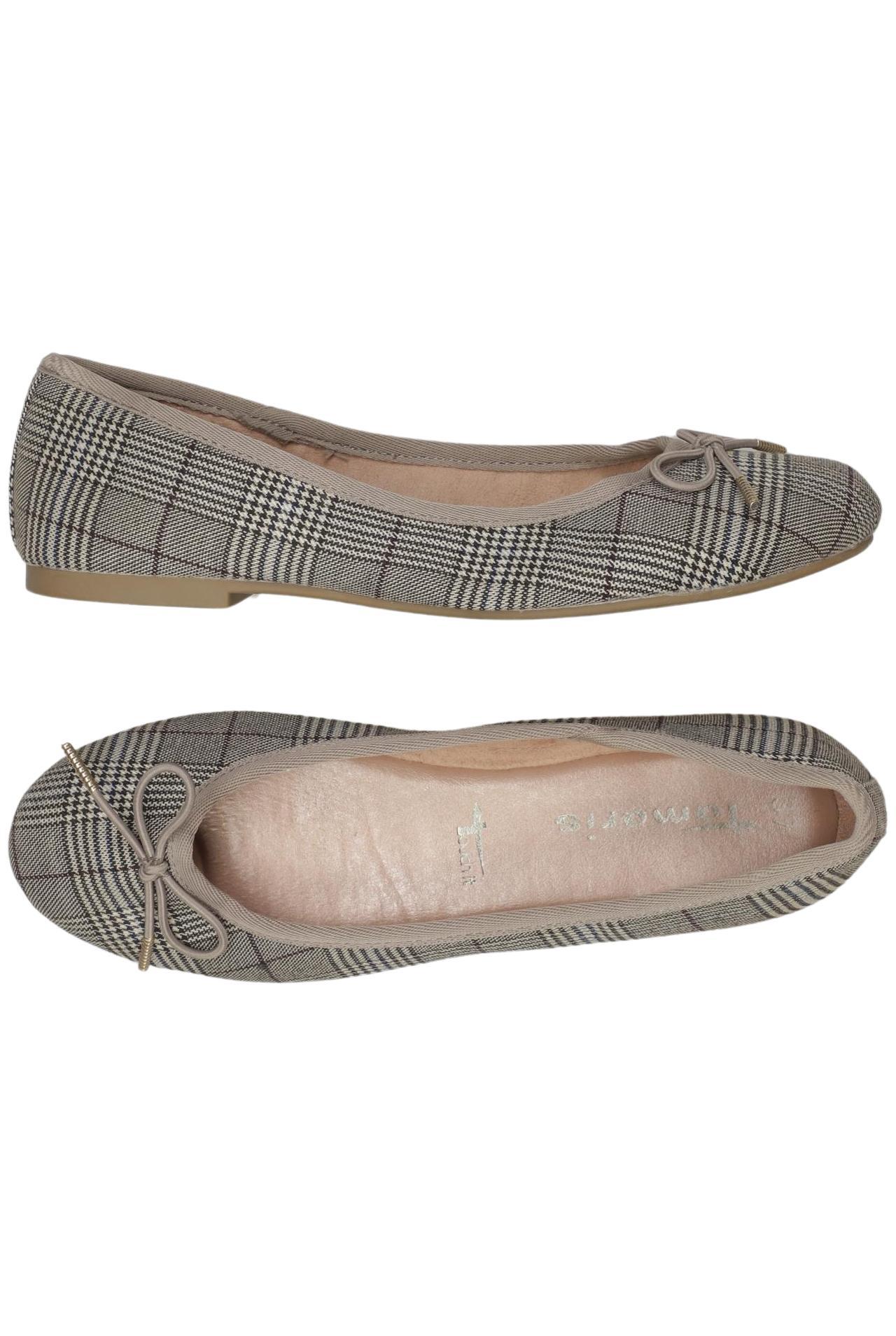 

Tamaris Damen Ballerinas, beige, Gr. 37