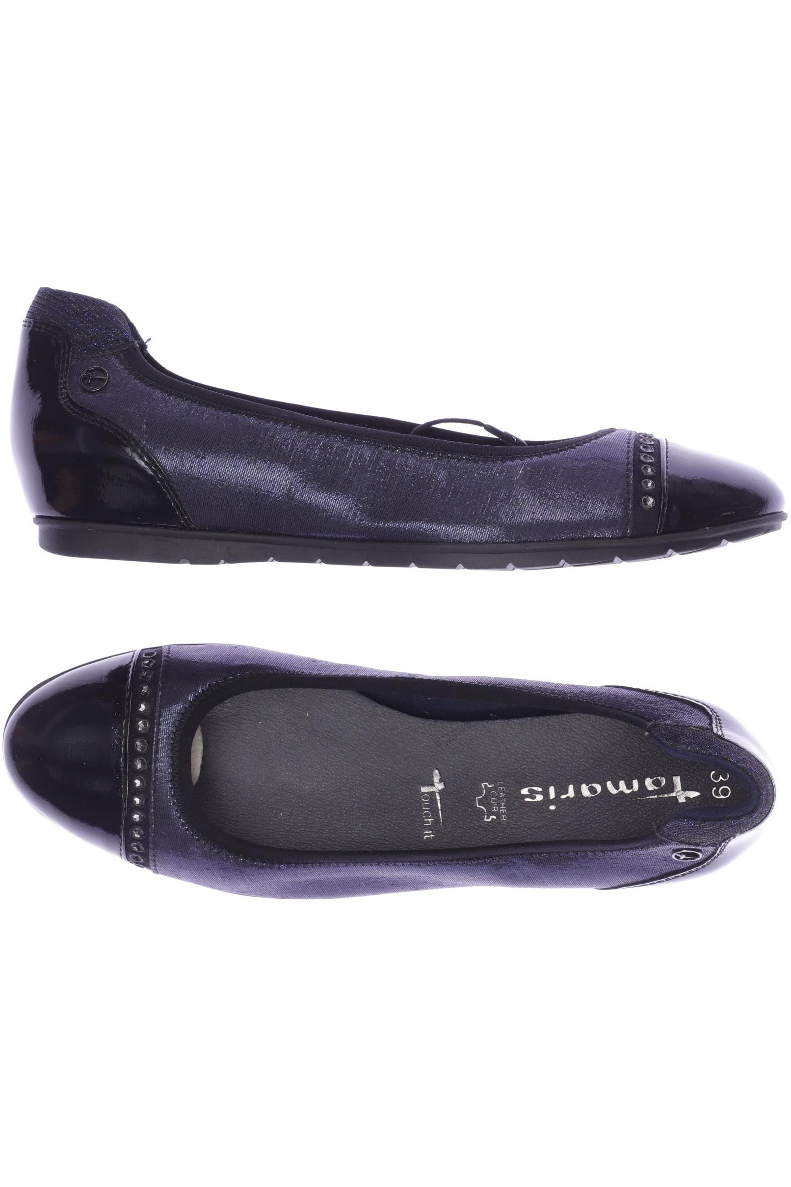 

Tamaris Damen Ballerinas, marineblau, Gr. 39