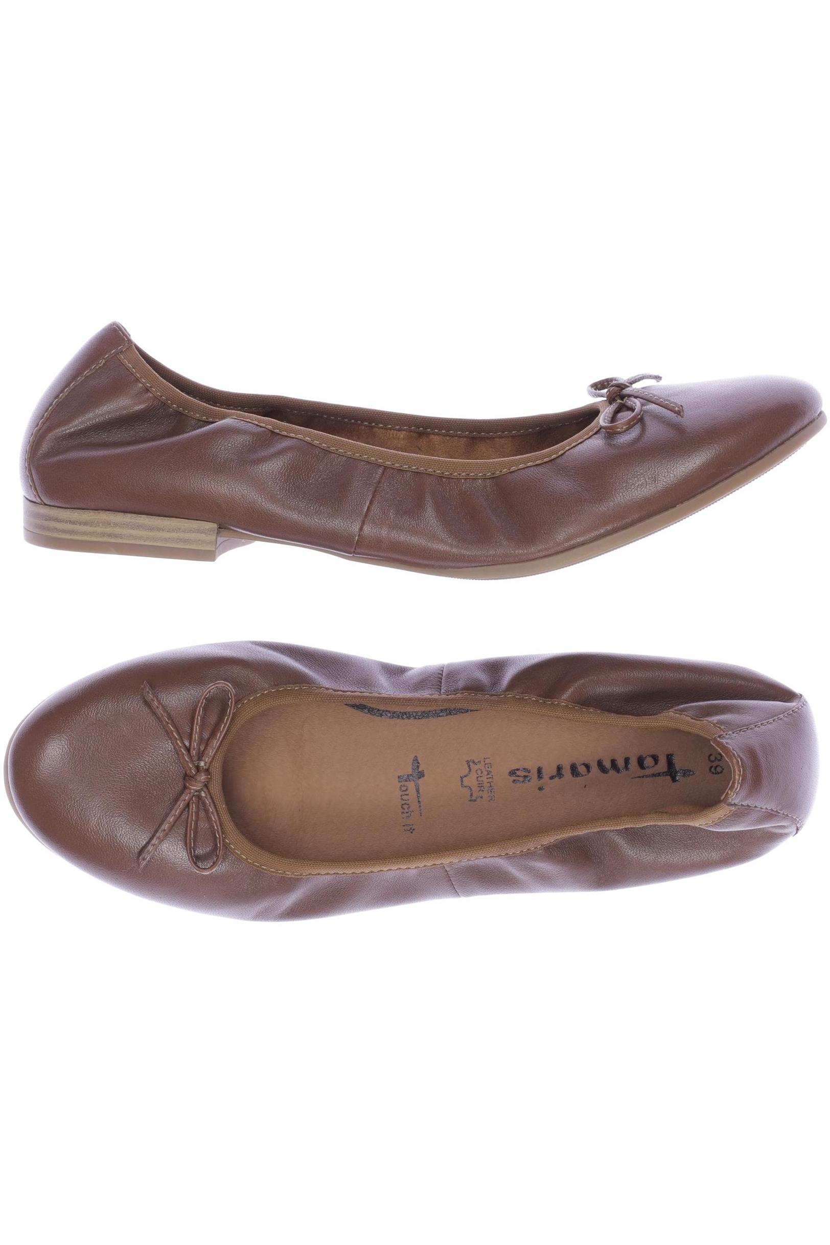 

Tamaris Damen Ballerinas, braun, Gr. 39