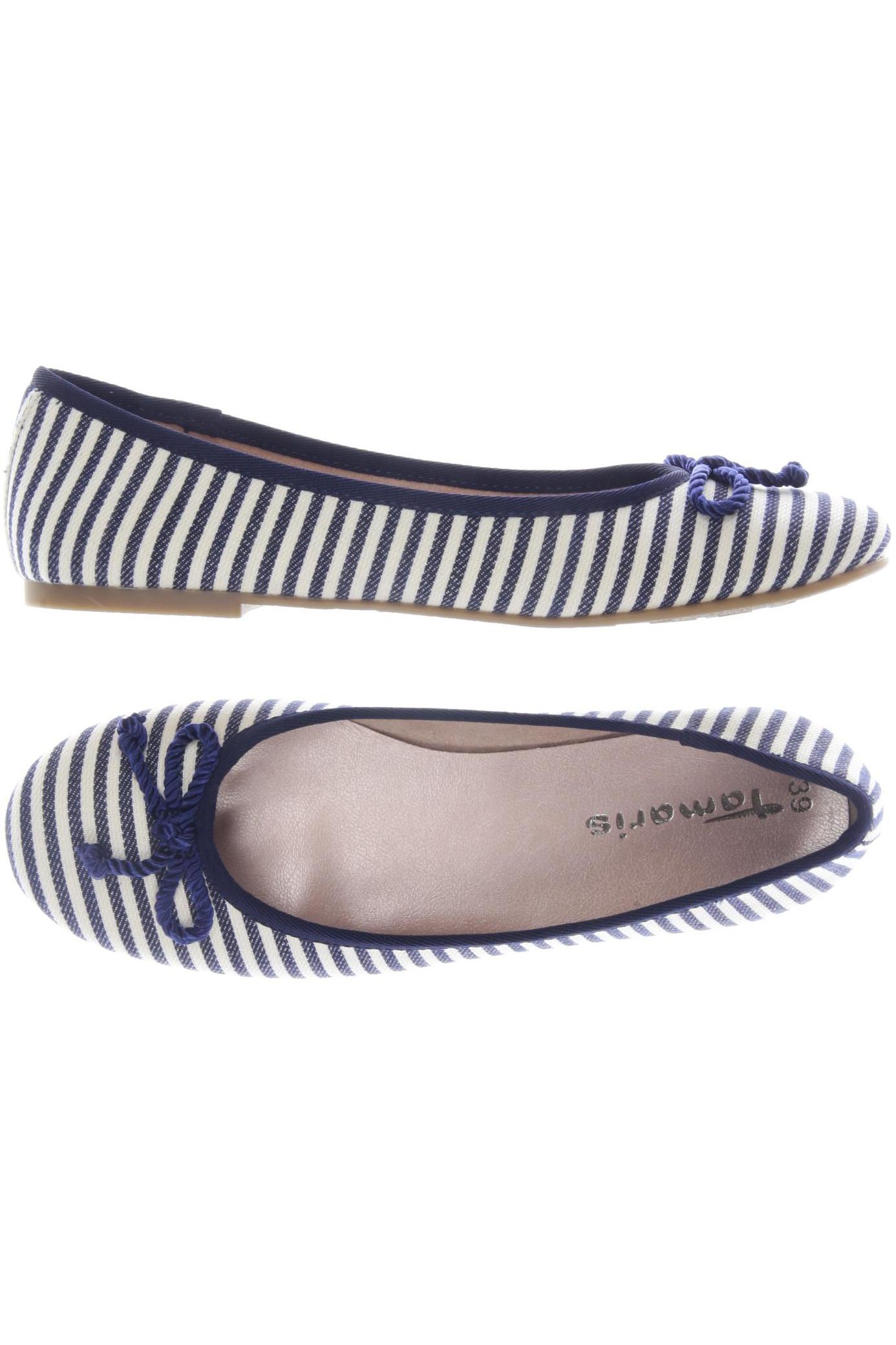 

Tamaris Damen Ballerinas, marineblau, Gr. 39