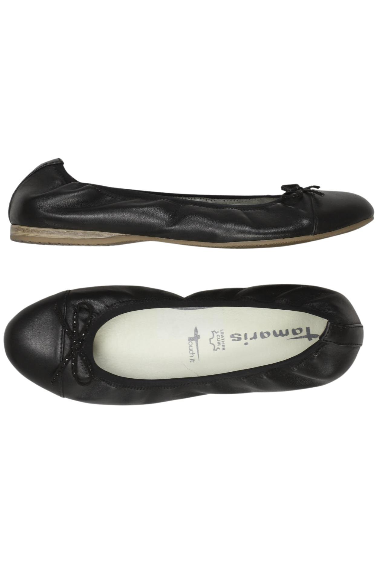 

Tamaris Damen Ballerinas, schwarz, Gr. 36