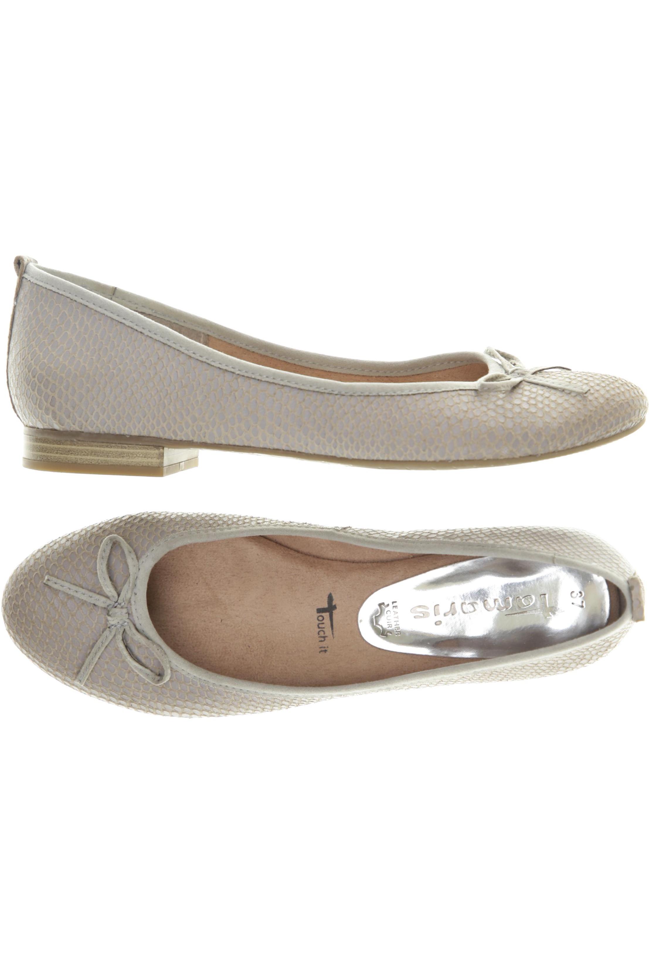 

Tamaris Damen Ballerinas, beige, Gr. 37
