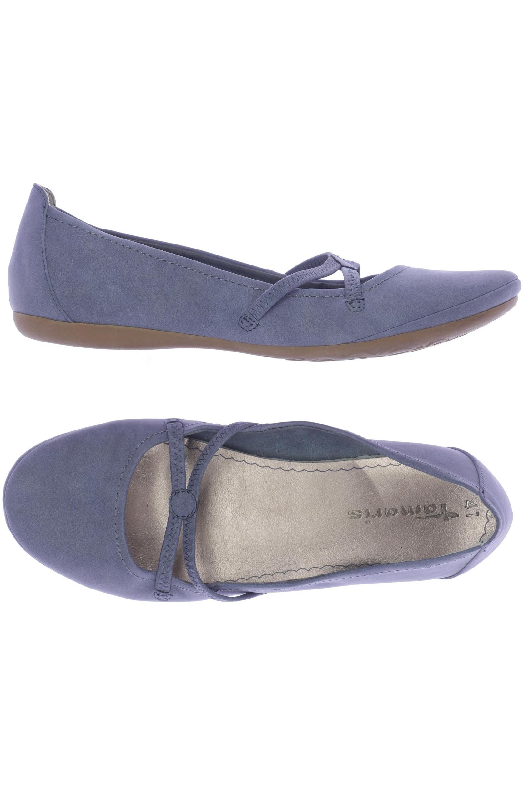 

Tamaris Damen Ballerinas, blau, Gr. 41