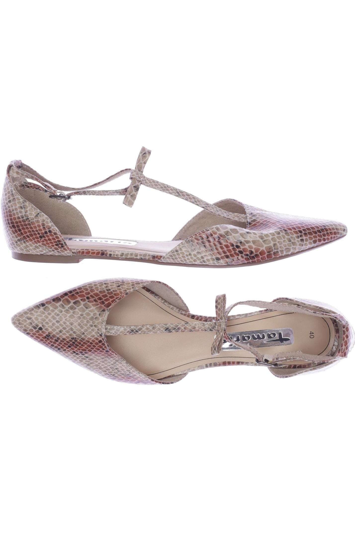 

Tamaris Damen Ballerinas, beige, Gr. 40