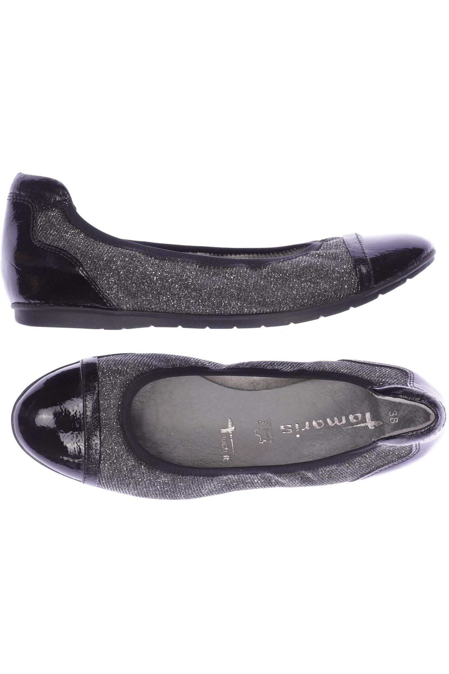 

Tamaris Damen Ballerinas, grau, Gr. 38