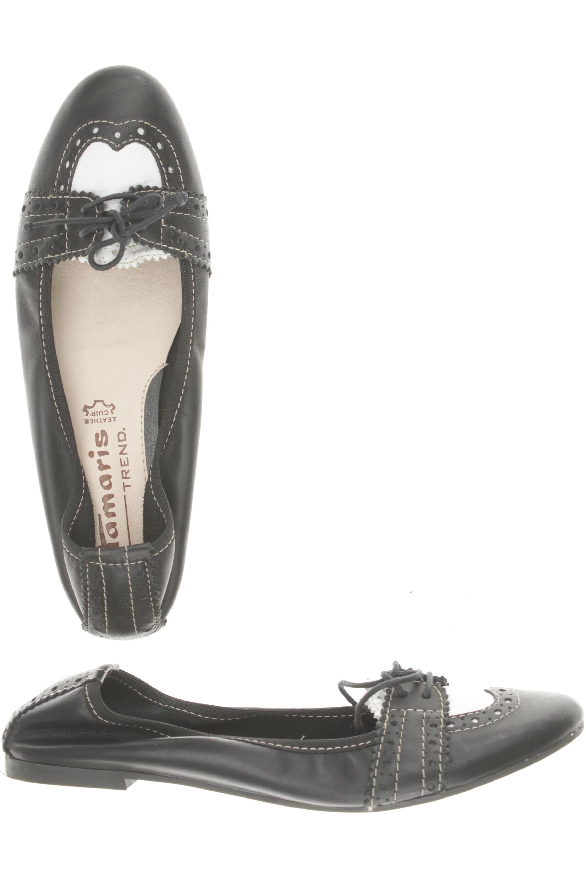

Tamaris Damen Ballerinas, schwarz, Gr. 39
