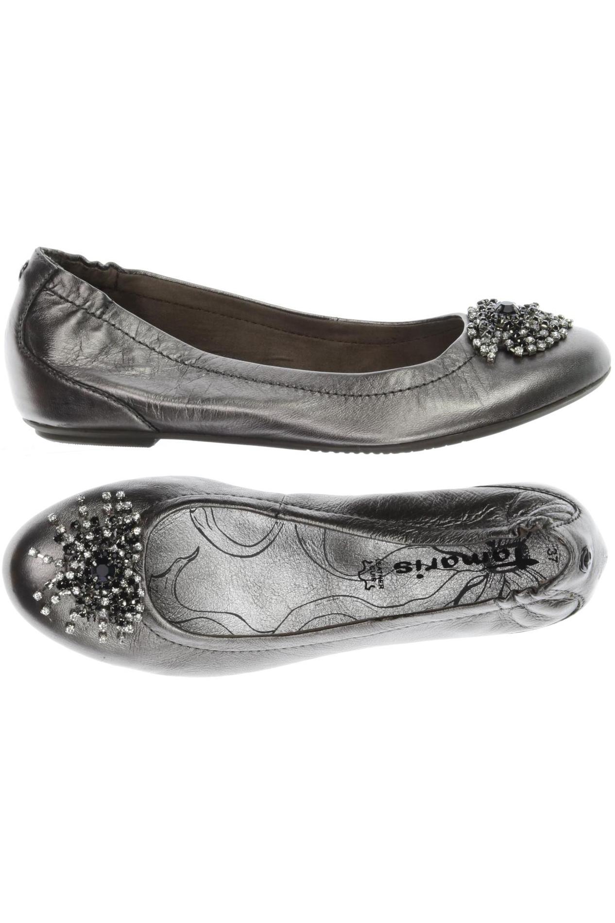 

Tamaris Damen Ballerinas, grau, Gr. 37