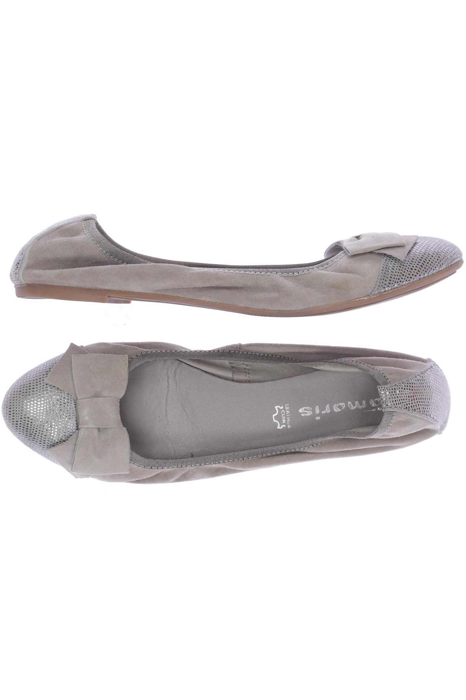 

Tamaris Damen Ballerinas, grau, Gr. 39