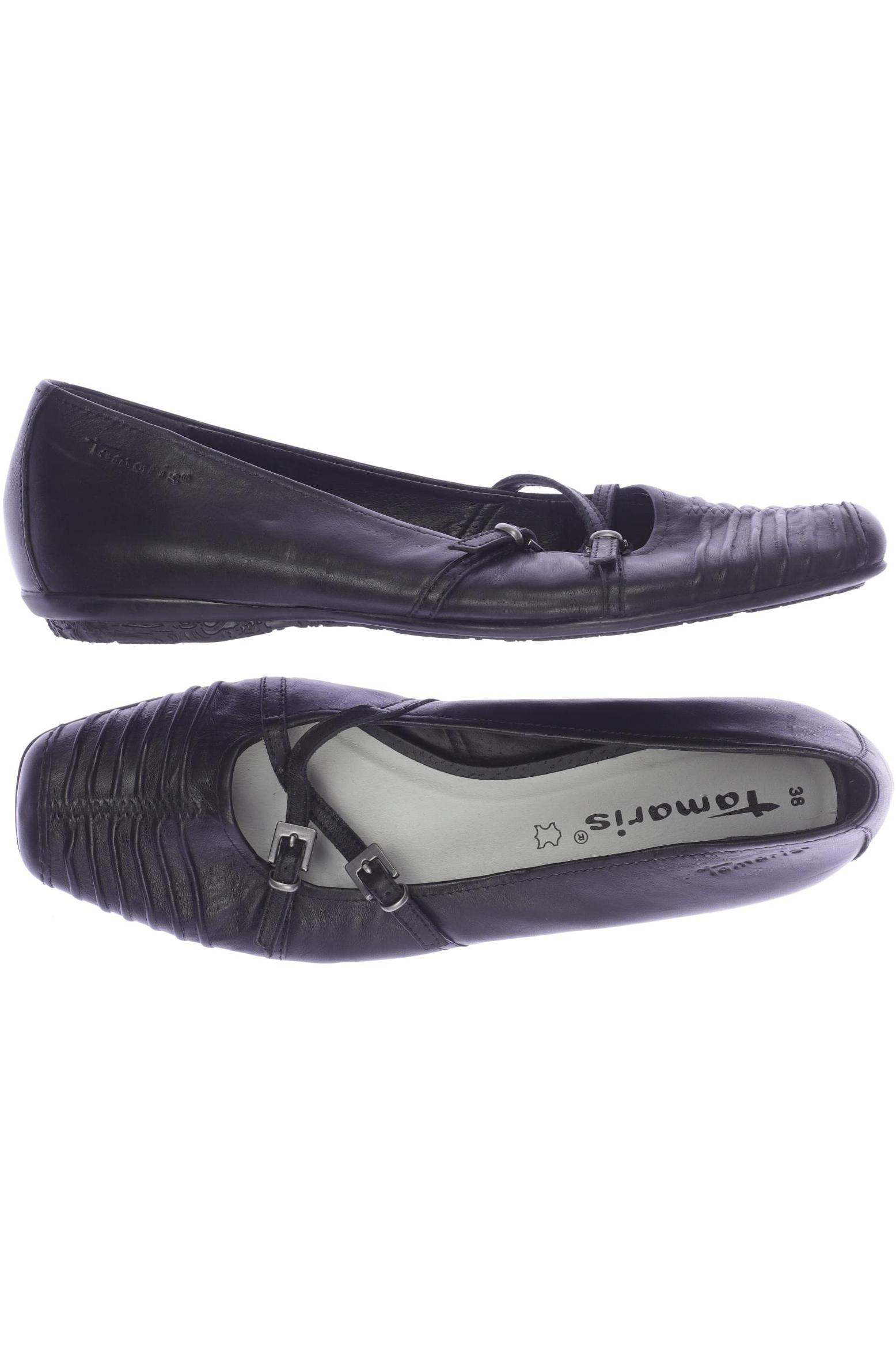 

Tamaris Damen Ballerinas, schwarz, Gr. 38