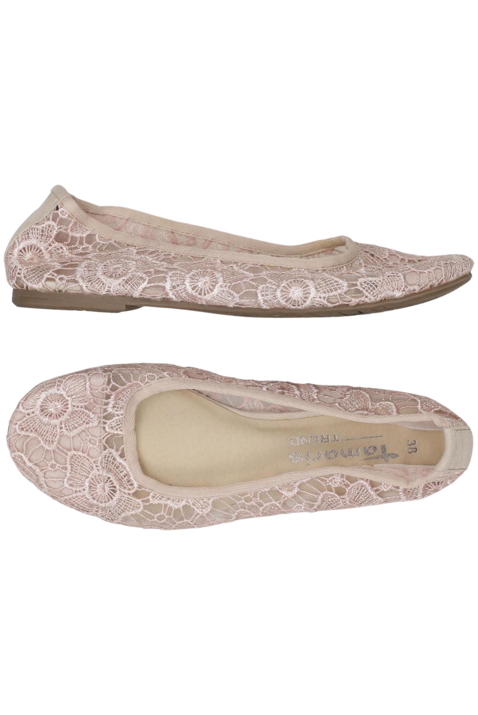 

Tamaris Damen Ballerinas, beige, Gr. 38