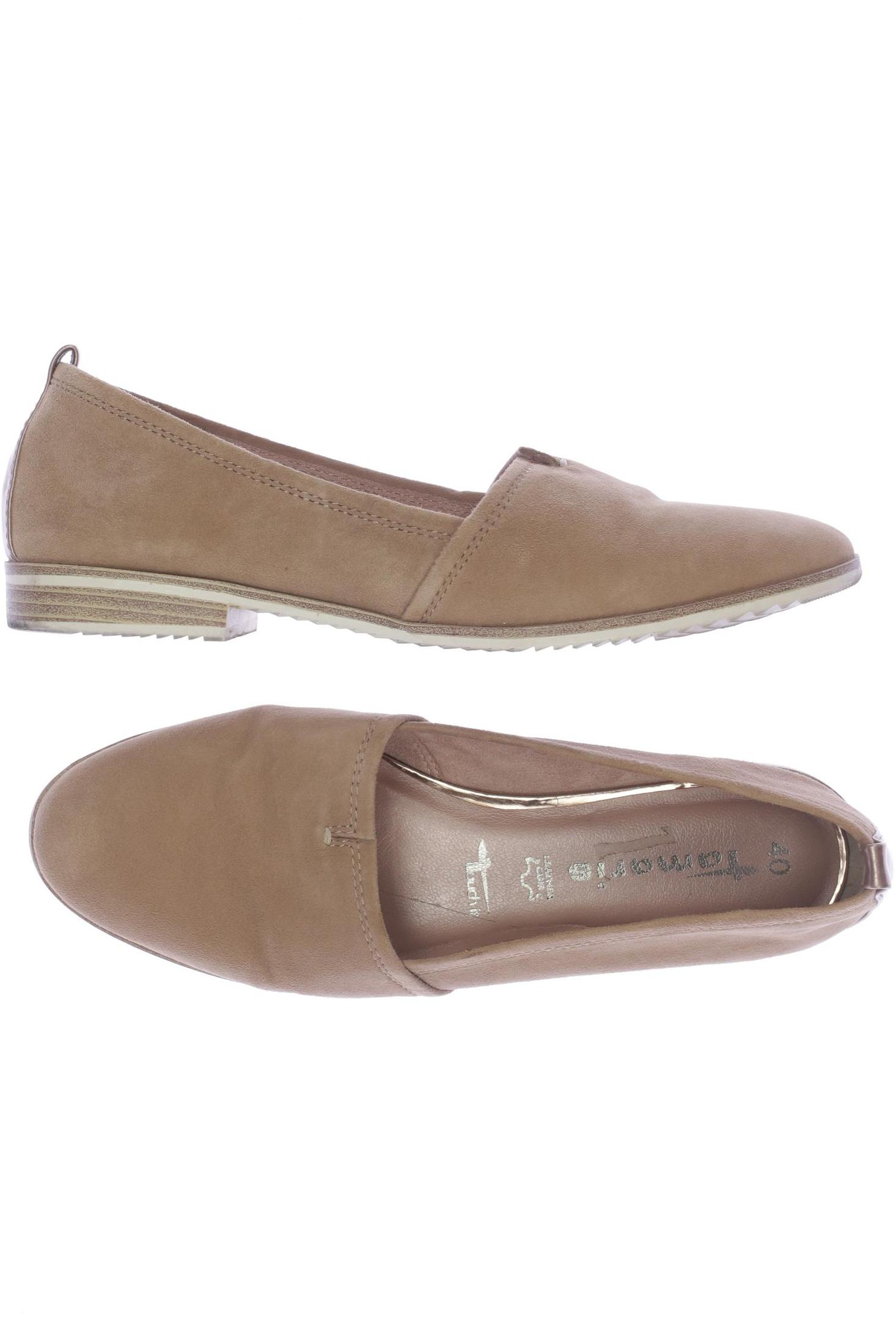 

Tamaris Damen Ballerinas, beige, Gr. 40