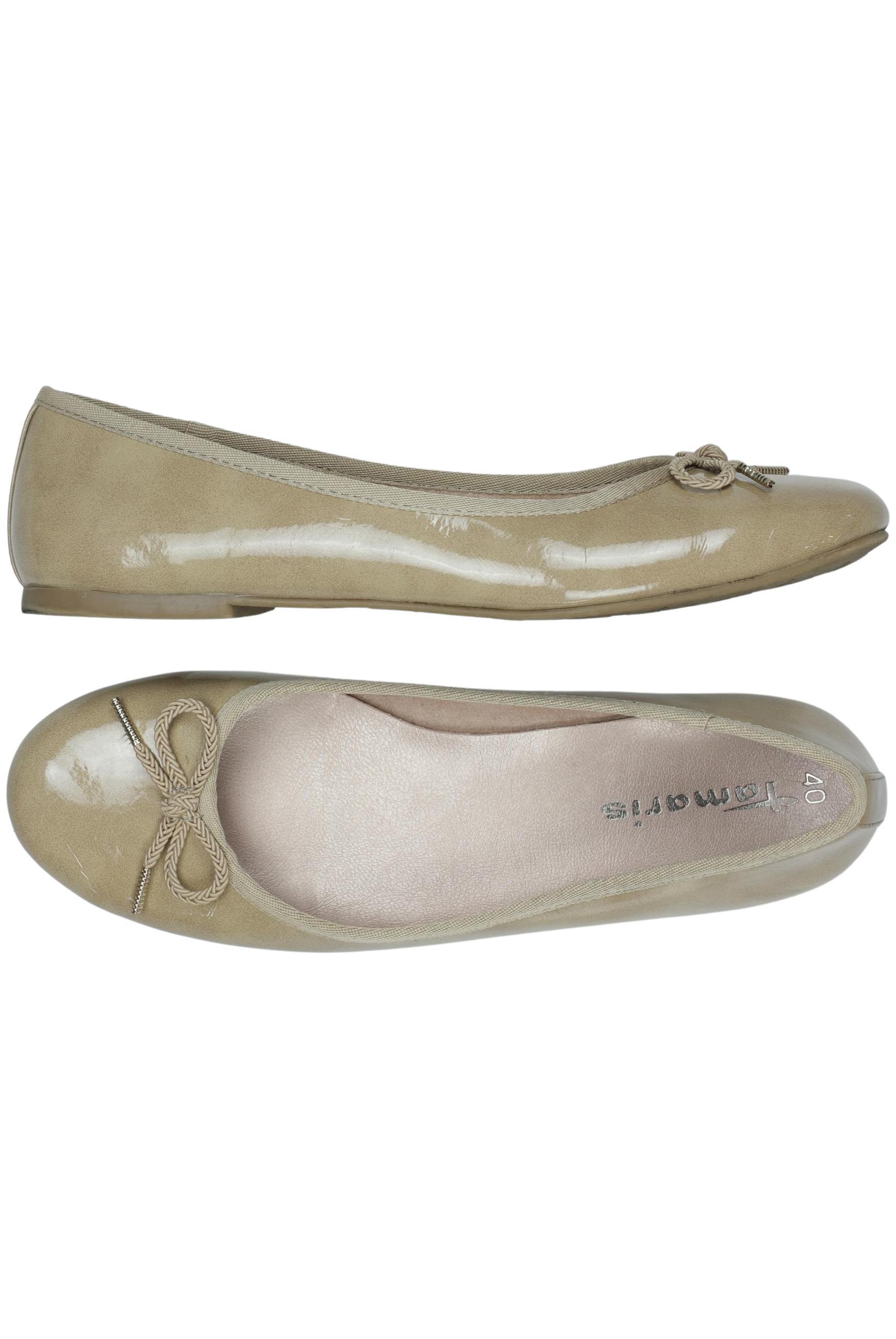 

Tamaris Damen Ballerinas, beige, Gr. 40