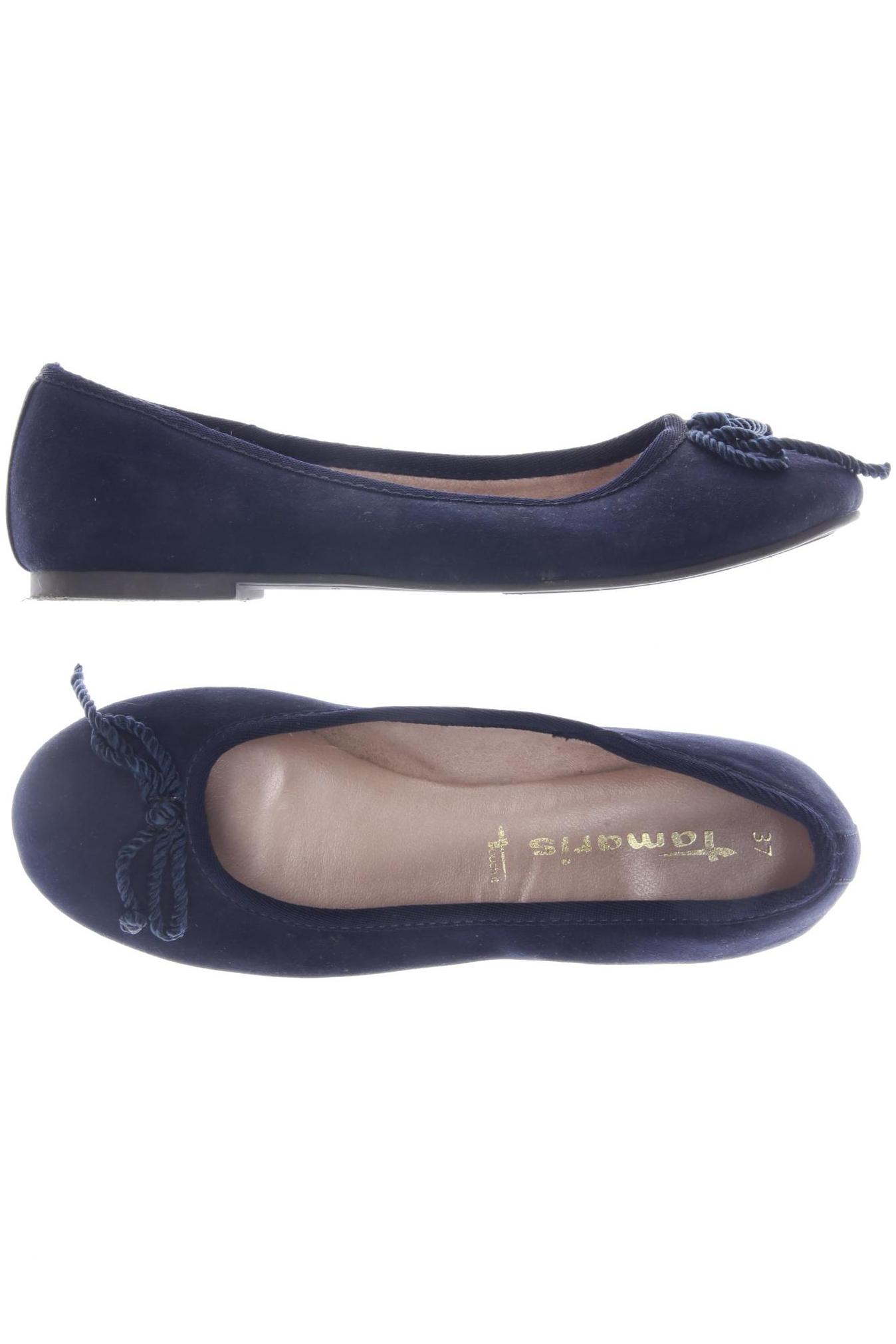 

Tamaris Damen Ballerinas, marineblau, Gr. 37