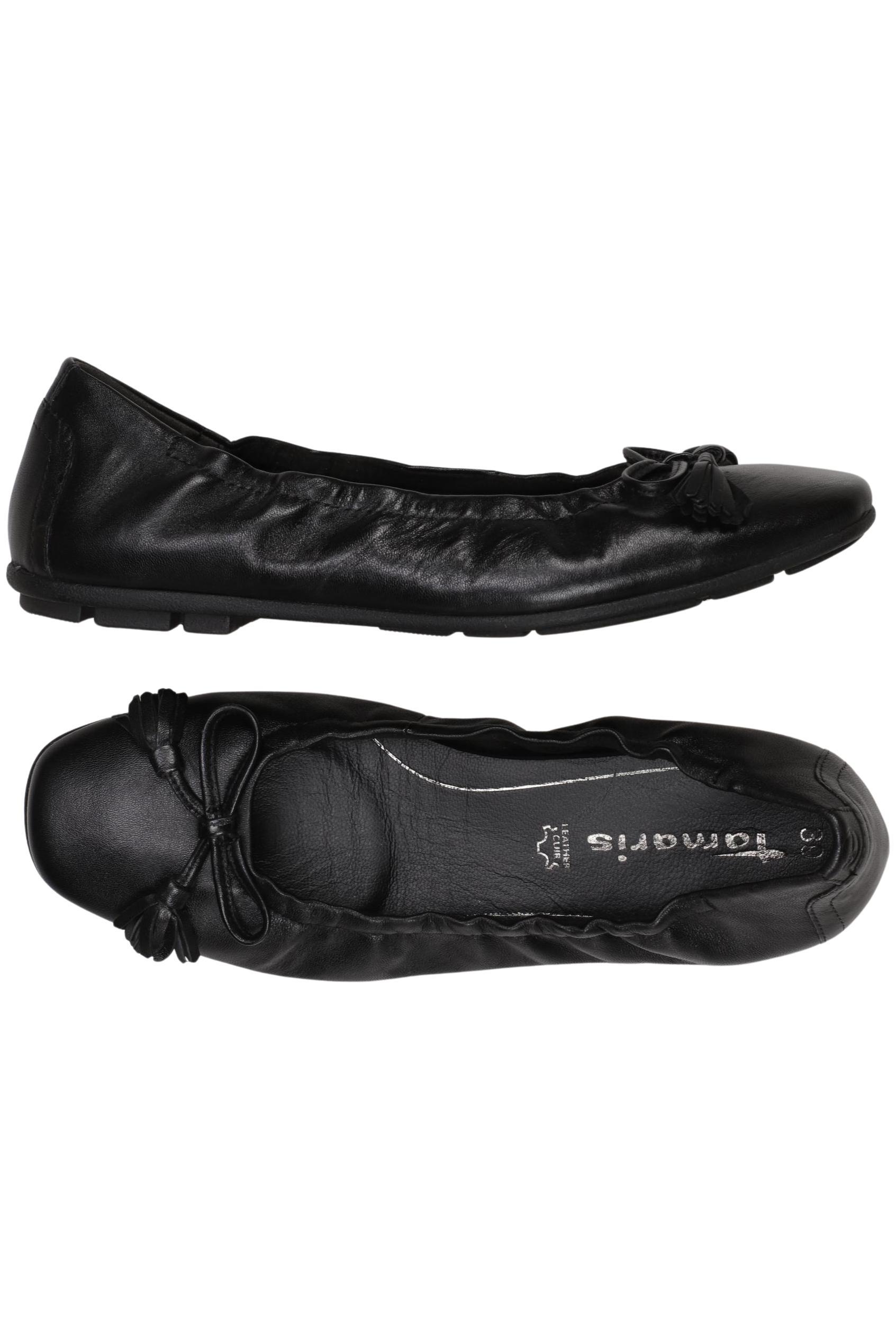 

Tamaris Damen Ballerinas, schwarz, Gr. 39