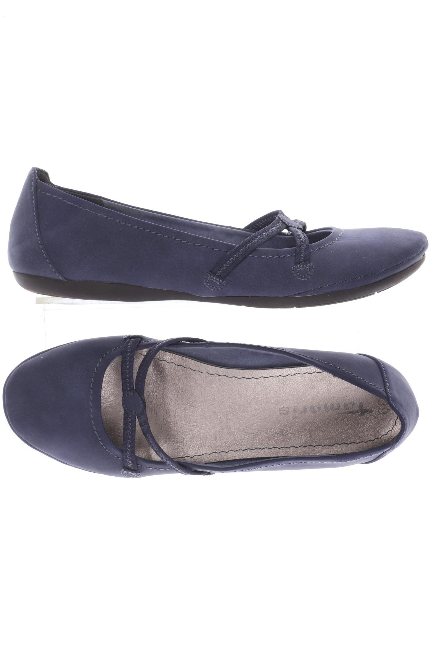 

Tamaris Damen Ballerinas, marineblau, Gr. 39