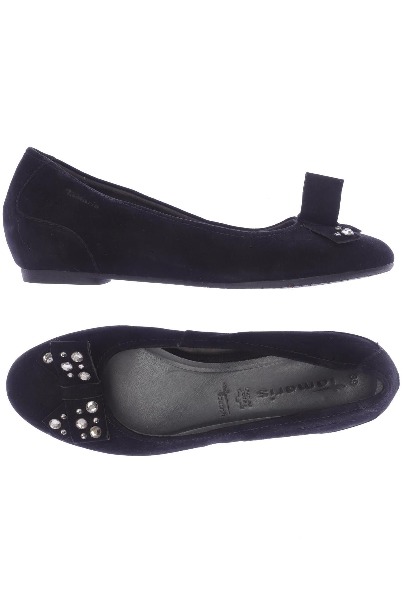 

Tamaris Damen Ballerinas, schwarz, Gr. 39