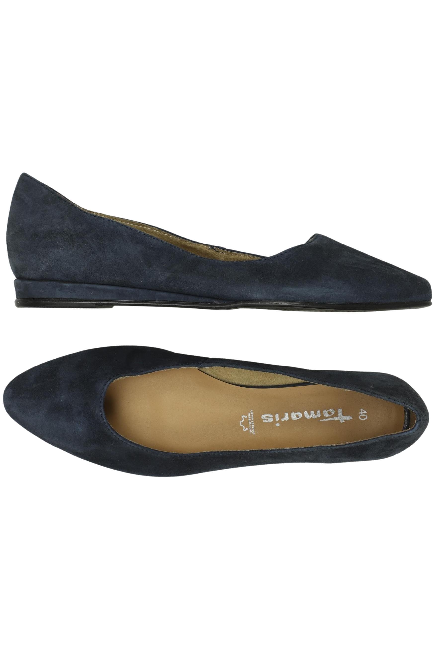 

Tamaris Damen Ballerinas, marineblau, Gr. 40