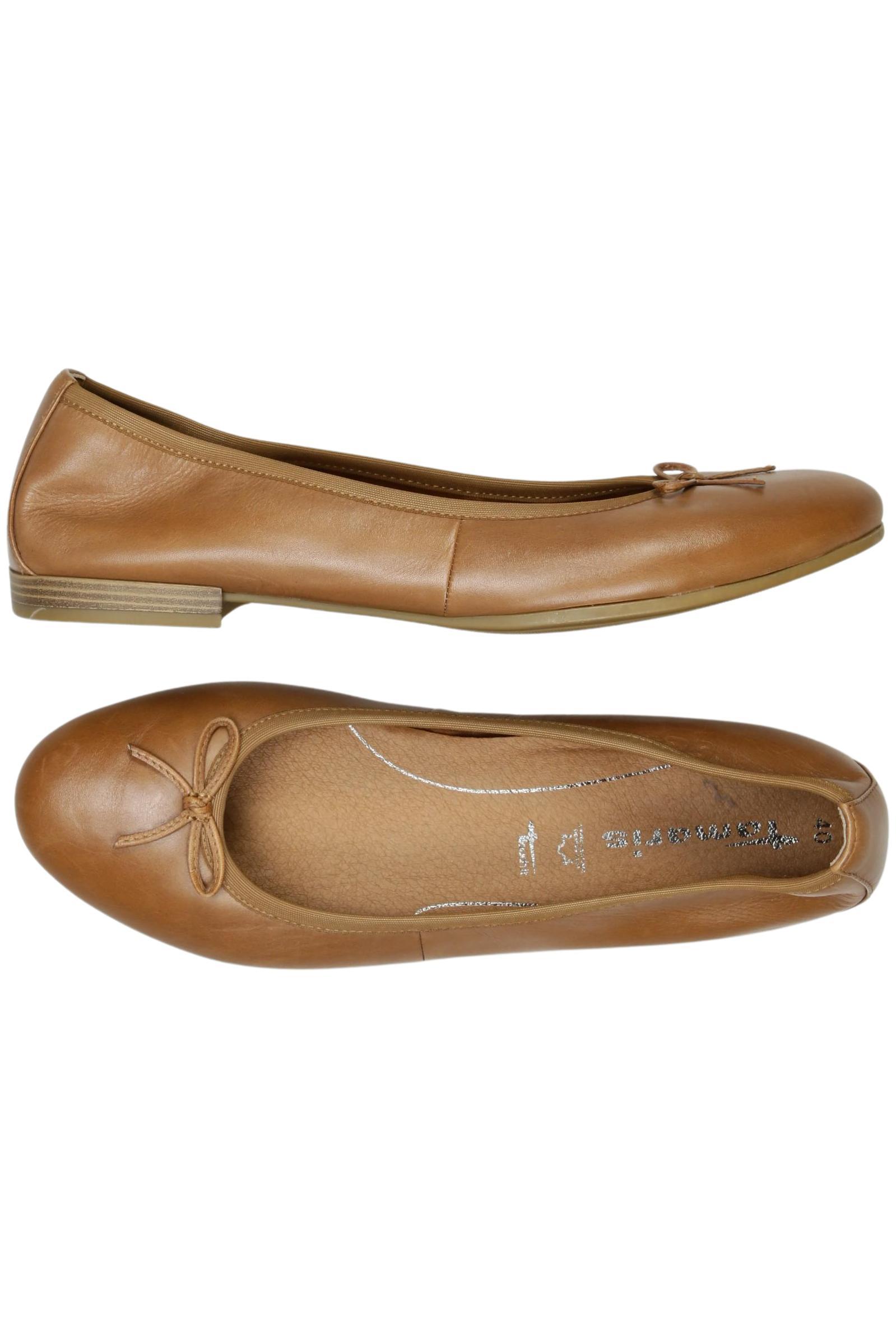 

Tamaris Damen Ballerinas, braun, Gr. 40