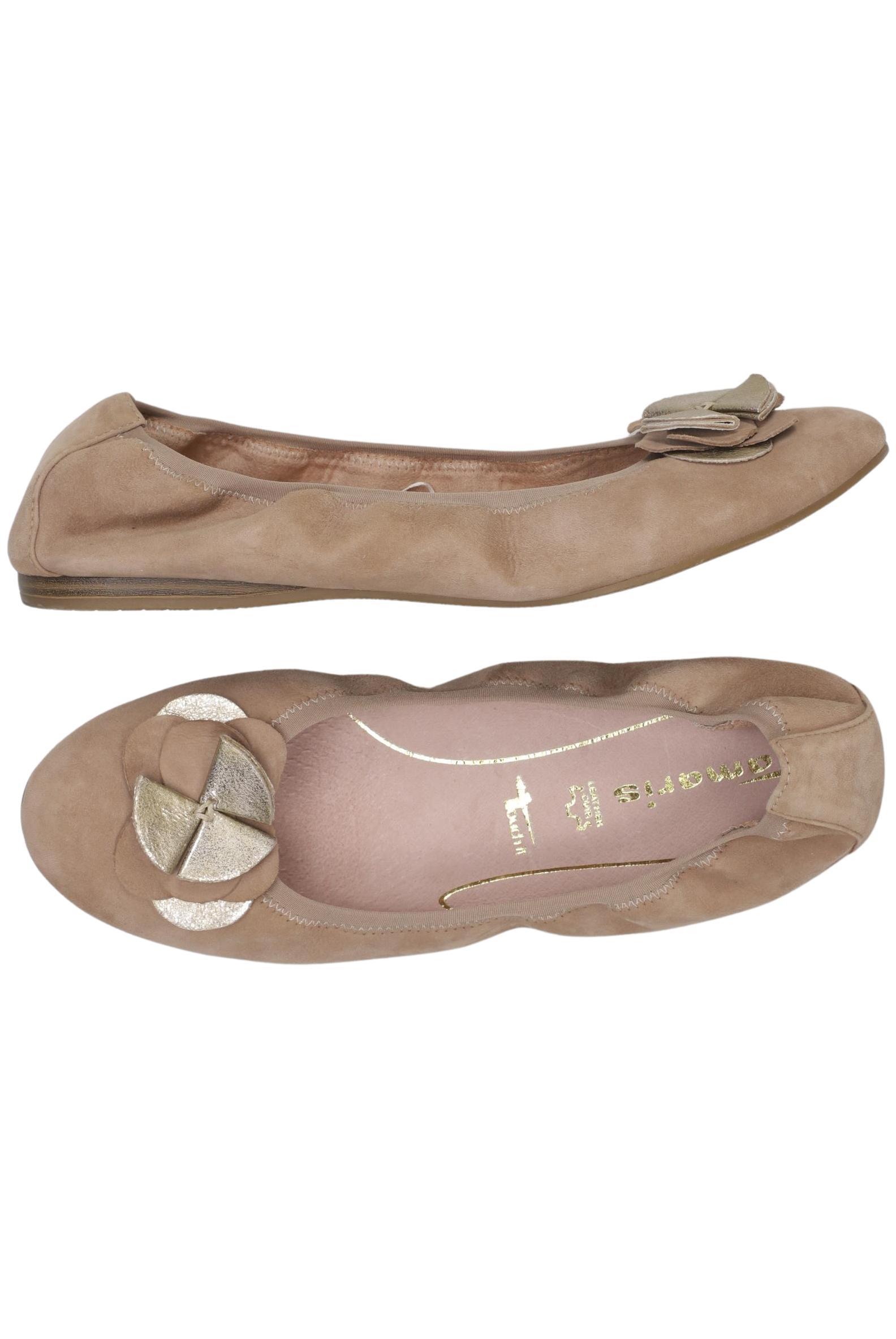 

Tamaris Damen Ballerinas, beige, Gr. 40