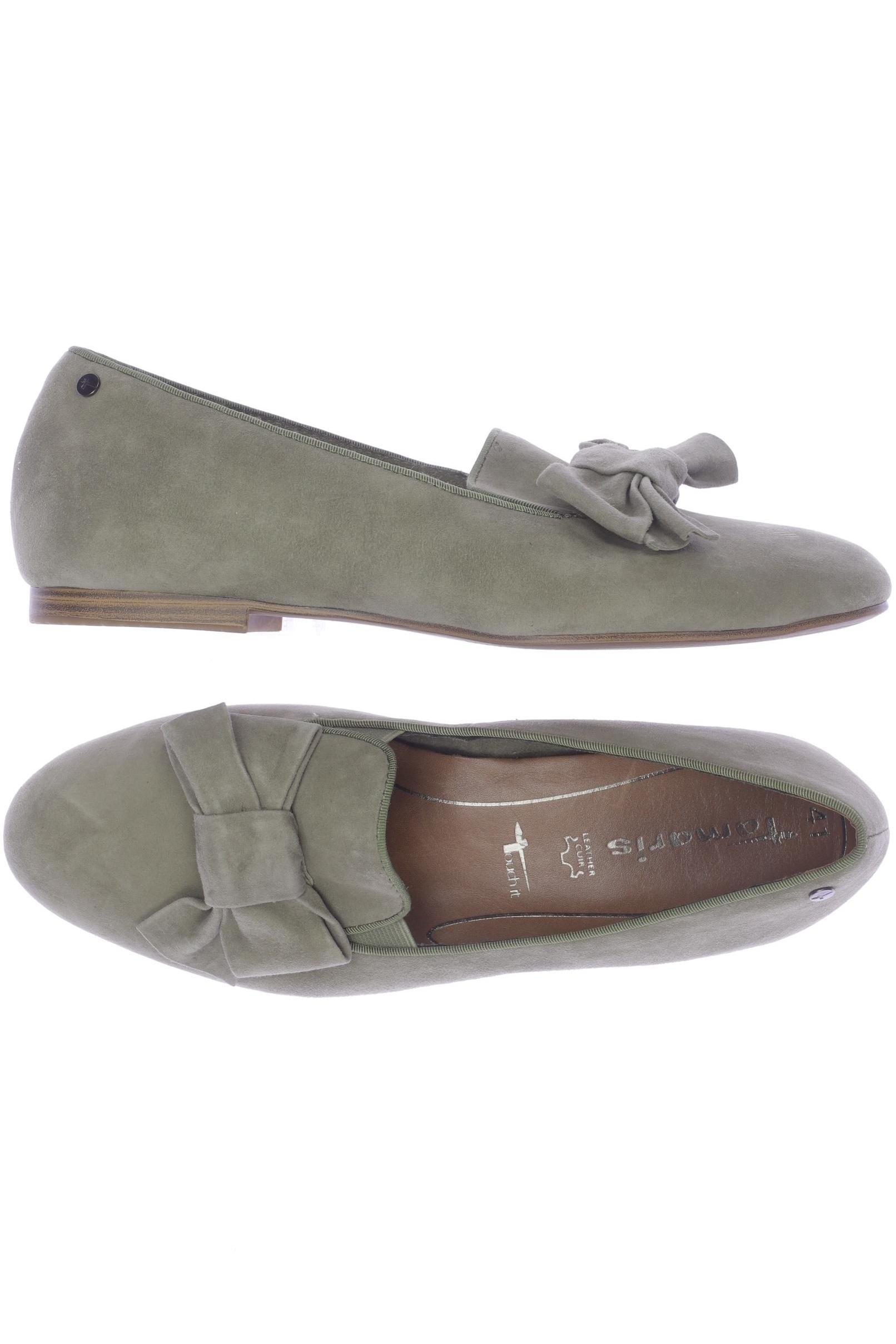 

Tamaris Damen Ballerinas, grün, Gr. 41