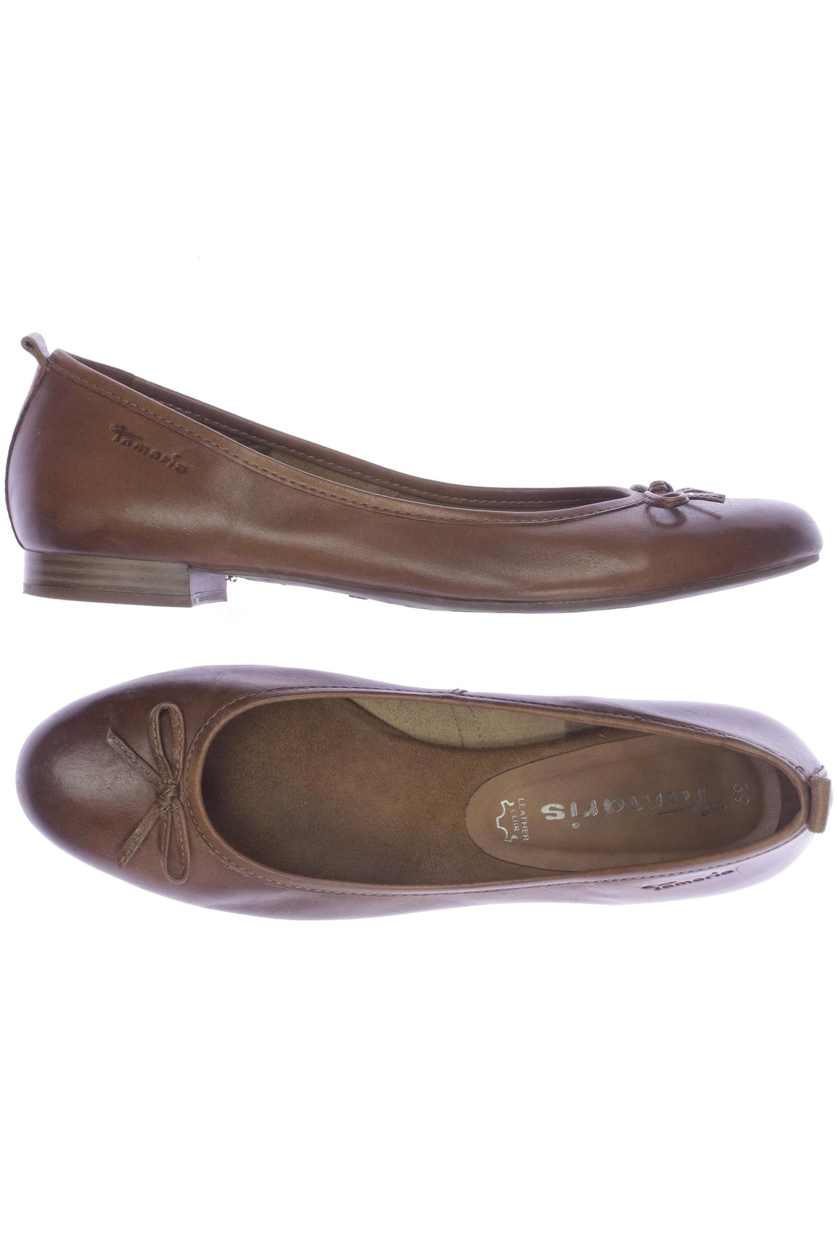 

Tamaris Damen Ballerinas, braun, Gr. 39