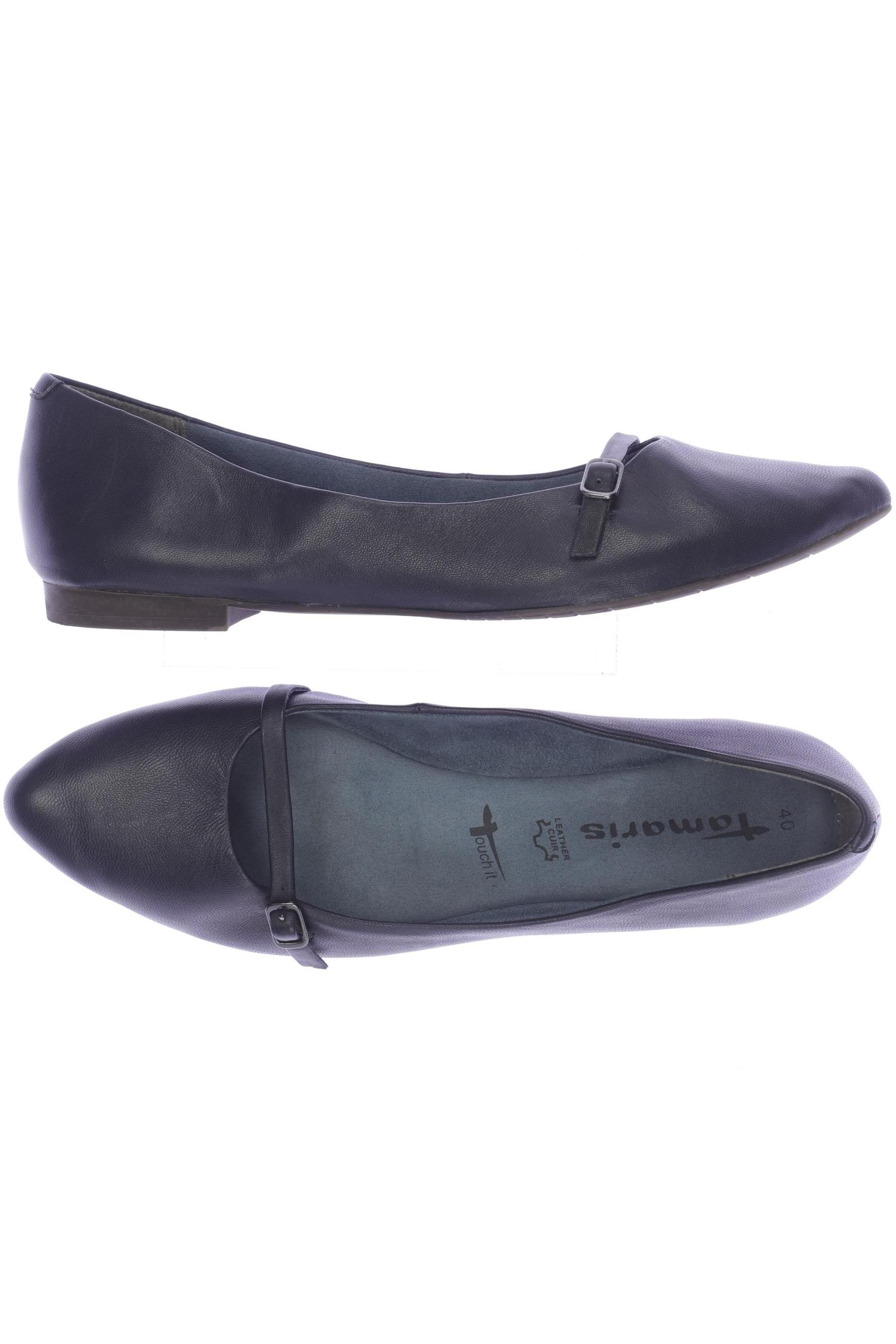 

Tamaris Damen Ballerinas, marineblau, Gr. 40