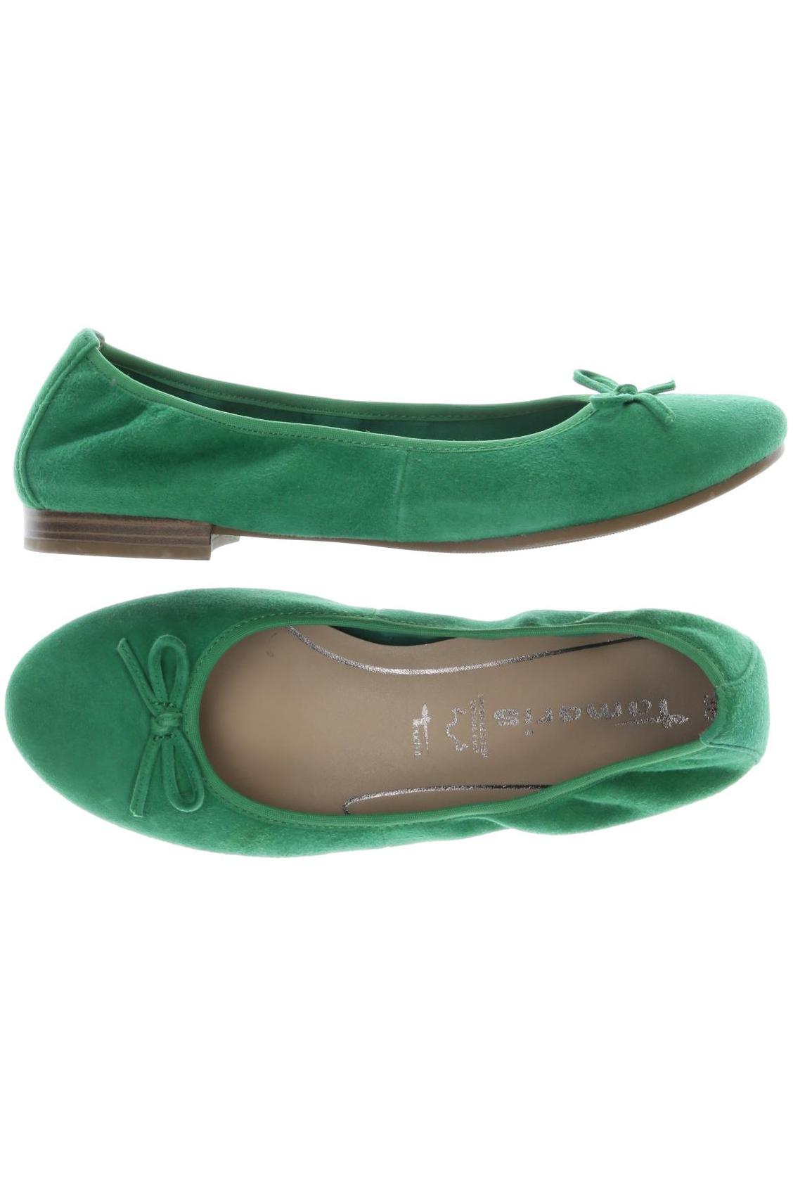 

Tamaris Damen Ballerinas, grün, Gr. 36